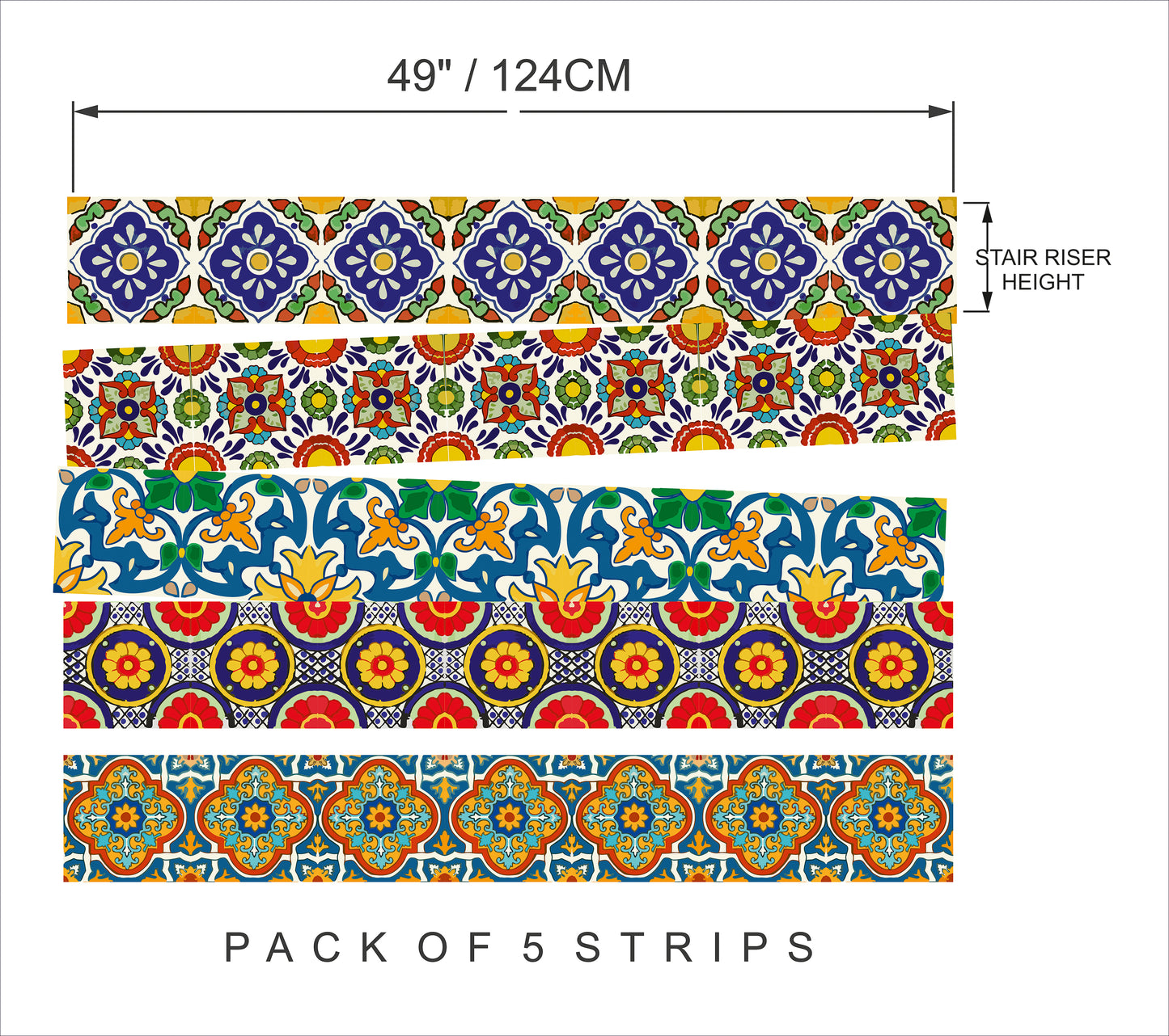 Spanish Stair Strips