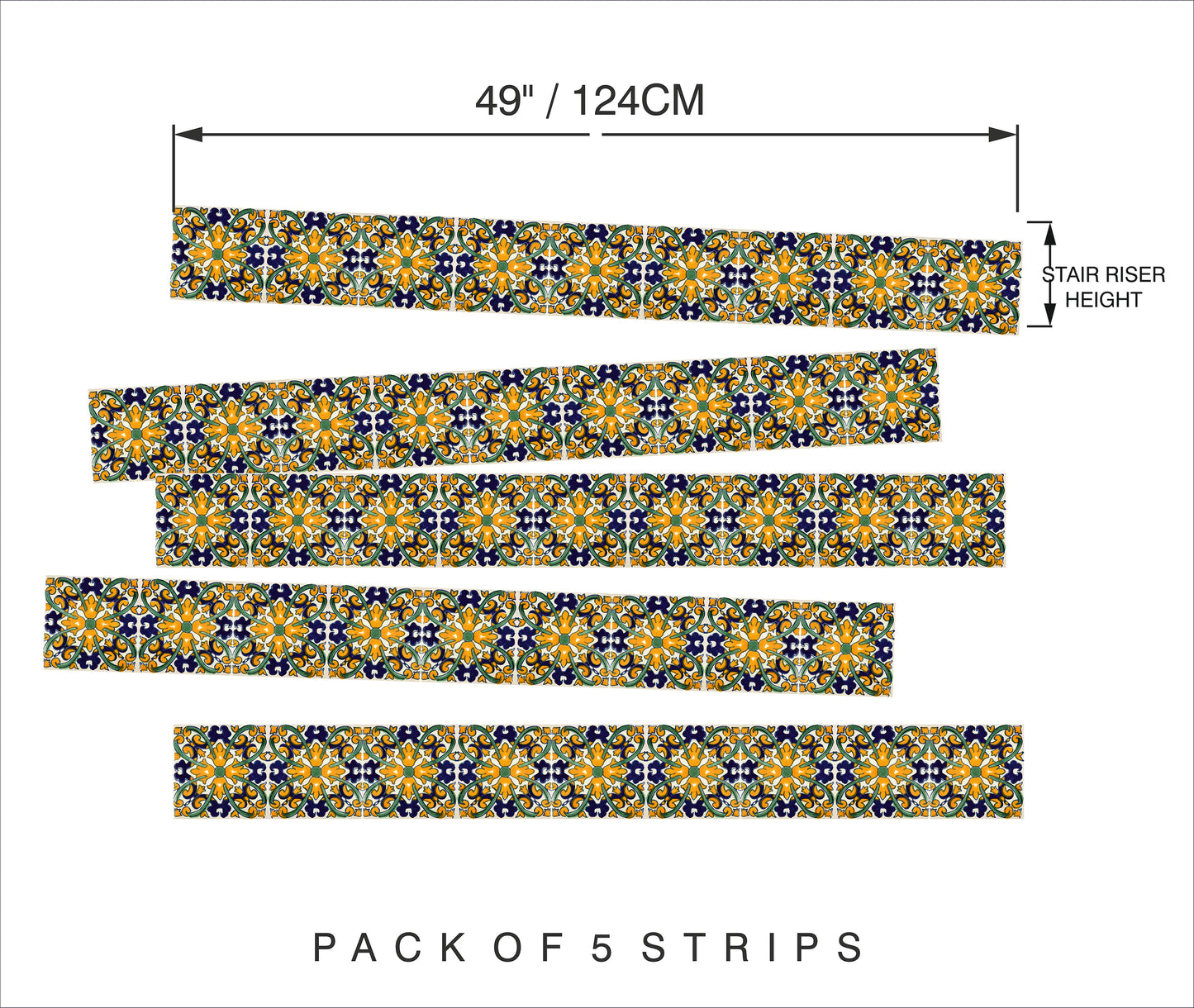 Oxaca Peel and Stair Strips