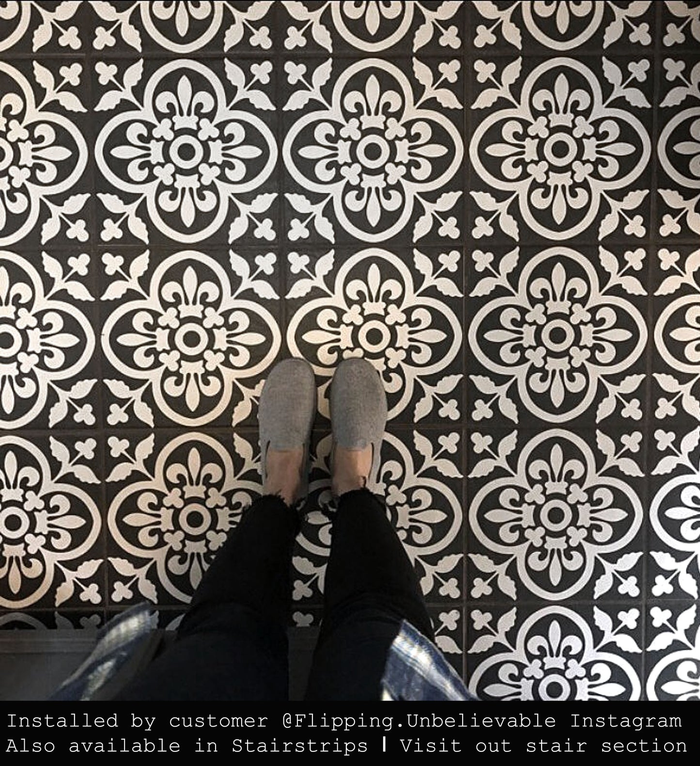 Encaustic Peel & Stick Tile