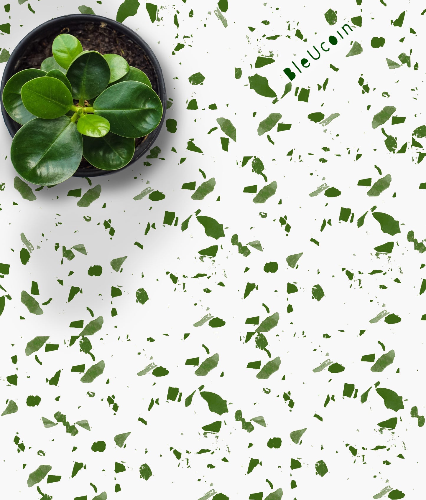 Toronto Terrazzo Premium Peel and Stick Floor Tile Stickers | Removable, Renter friendly with Anti-Slip finish in sturdy 520 microns