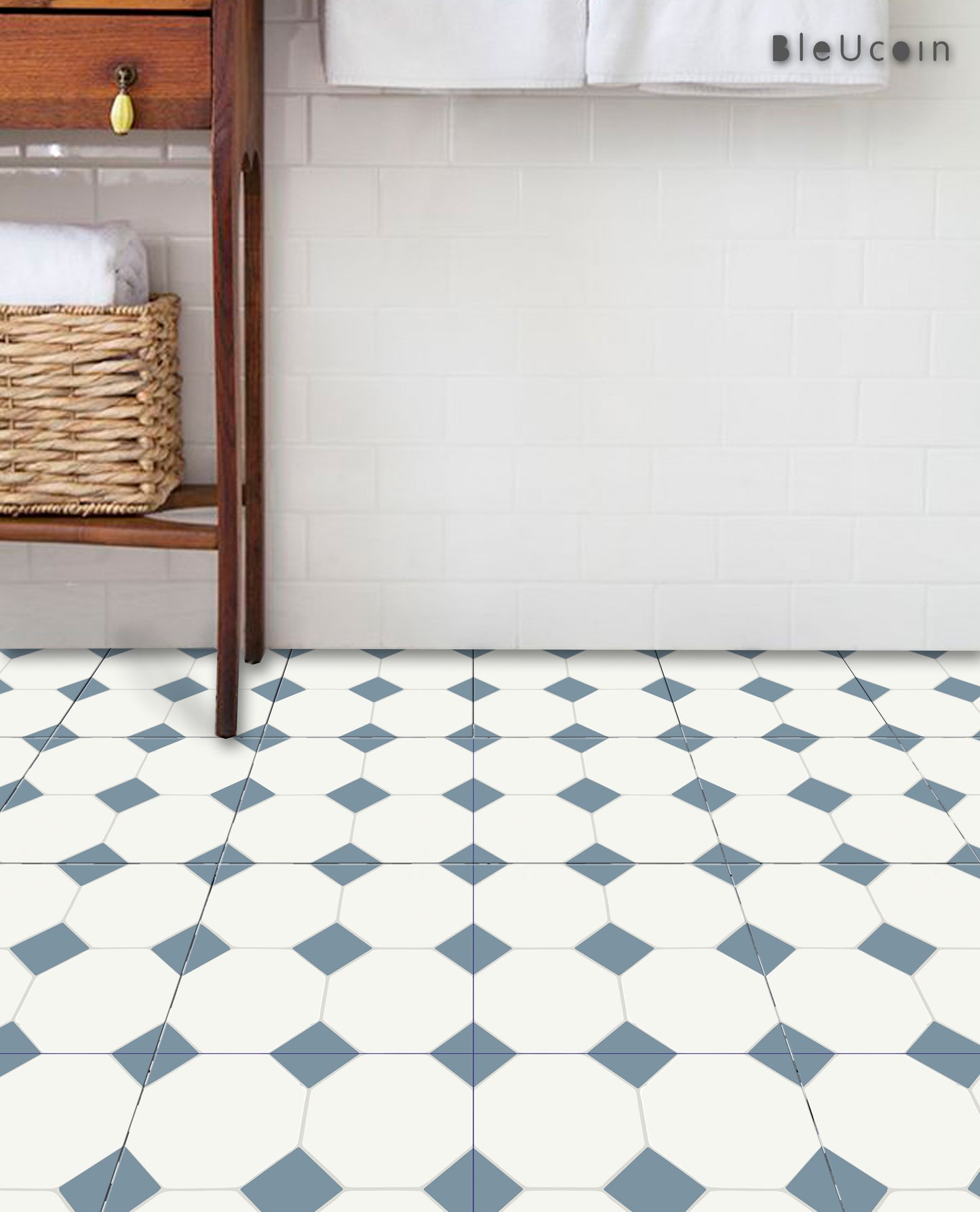 Warsaw Ocean Peel & Stick Tile