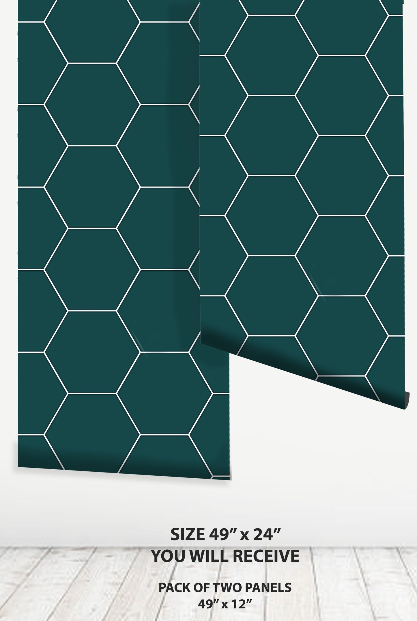 Hex Lincoln Peel & Stick Tile