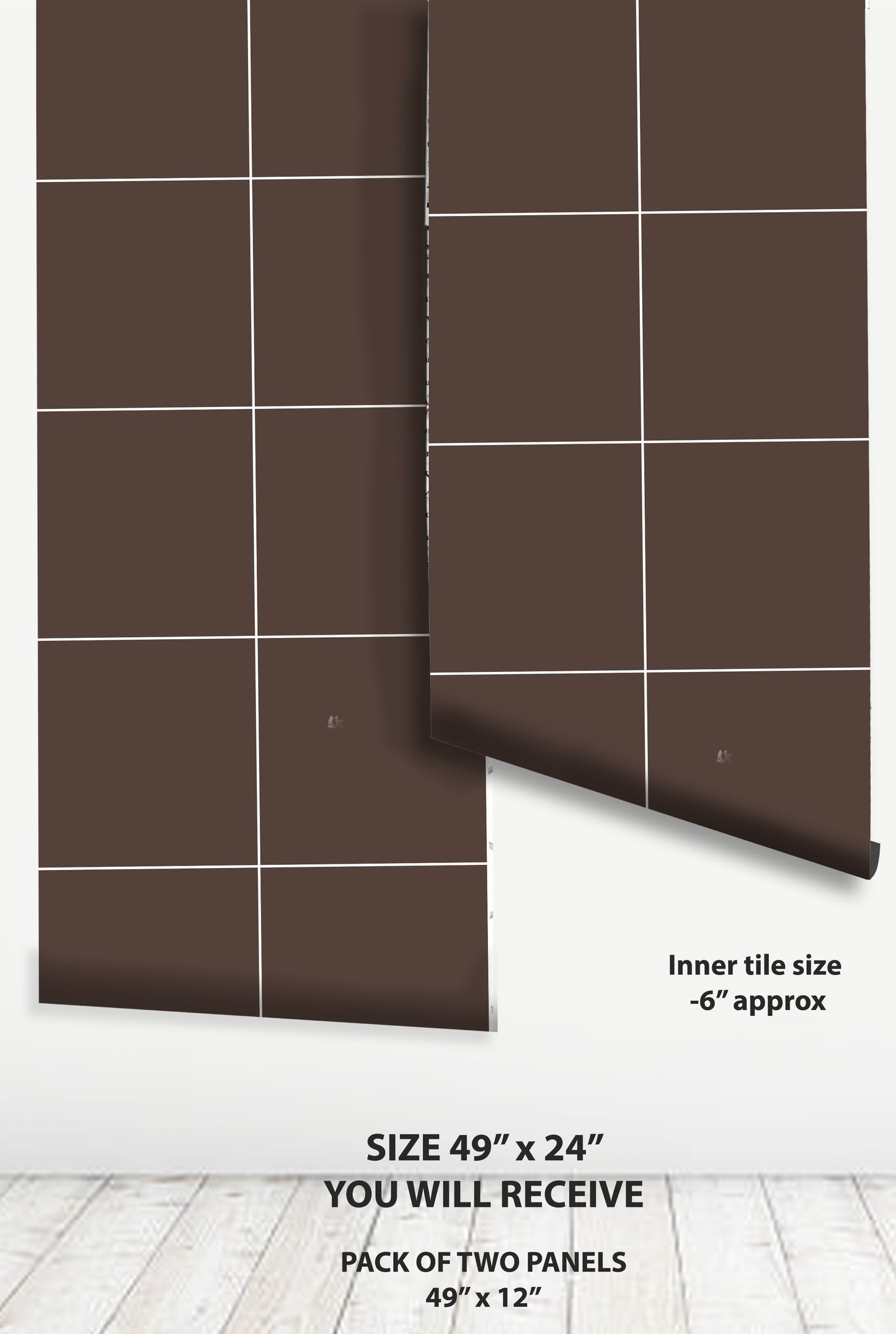 Claybrun Peel & Stick Anti-Slip Flooring