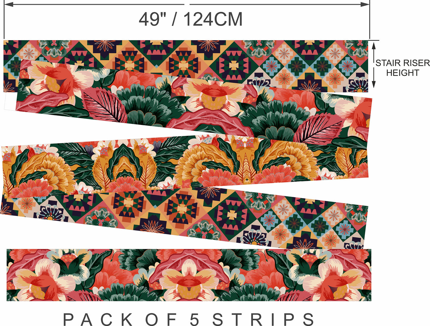 Tropical Stair Strips
