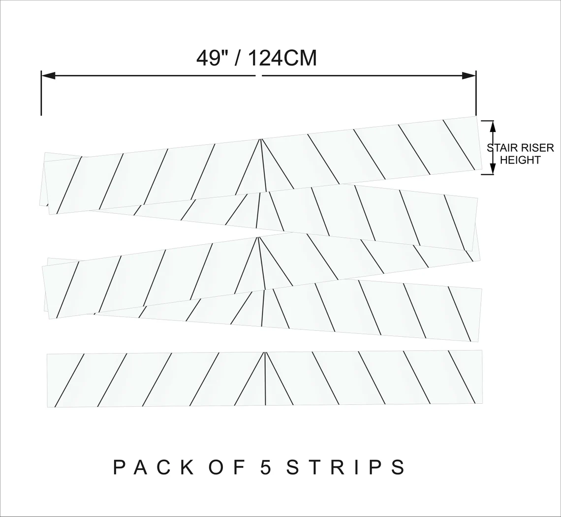 50% DISCOUNT - Monaco 5.25" x 49" - 5 strips