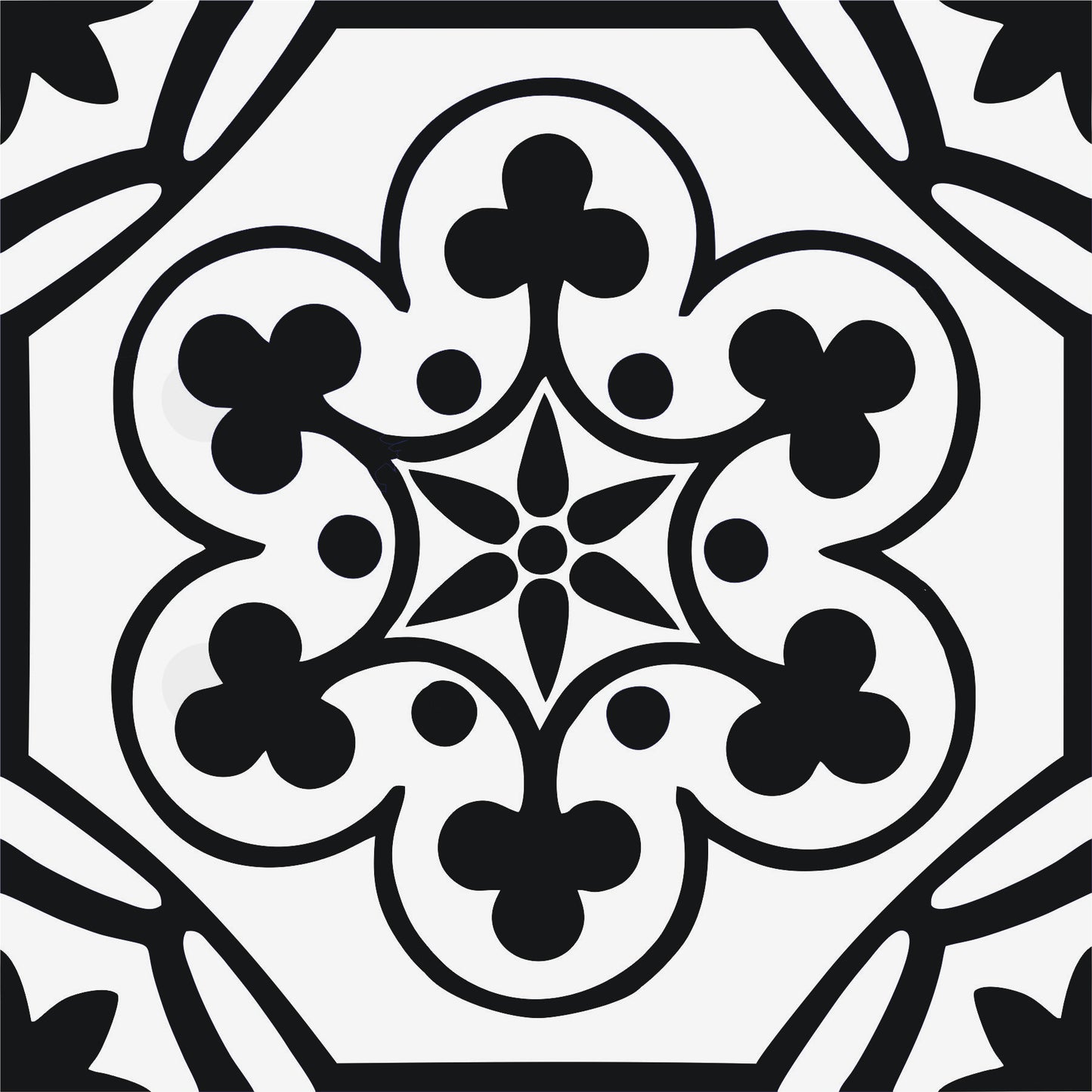 Helsinki Premium Peel and Stick Floor Tile Stickers | Removable, Renter friendly with Anti-Slip finish in sturdy 520 microns