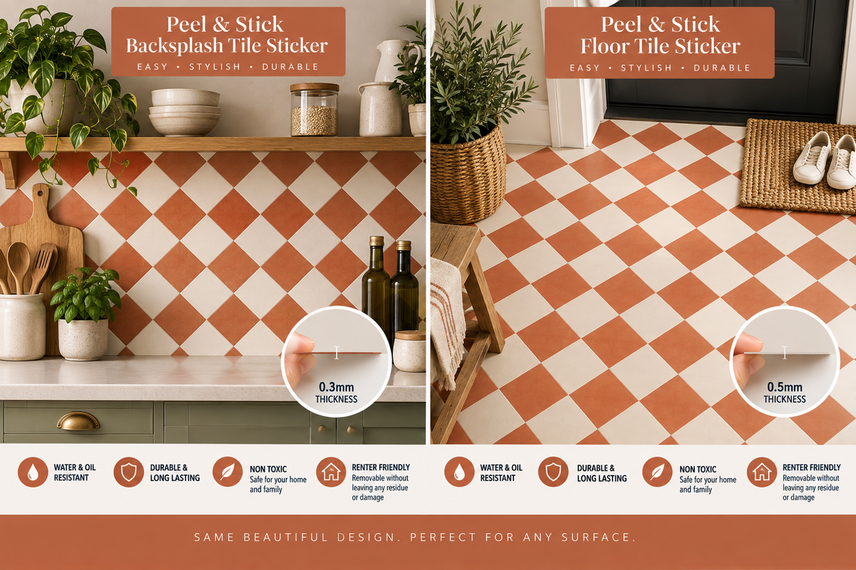 Diamond Ginger Peel & Stick Tile