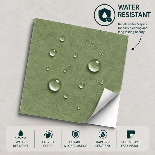 Sage Peel and Stick Flooring