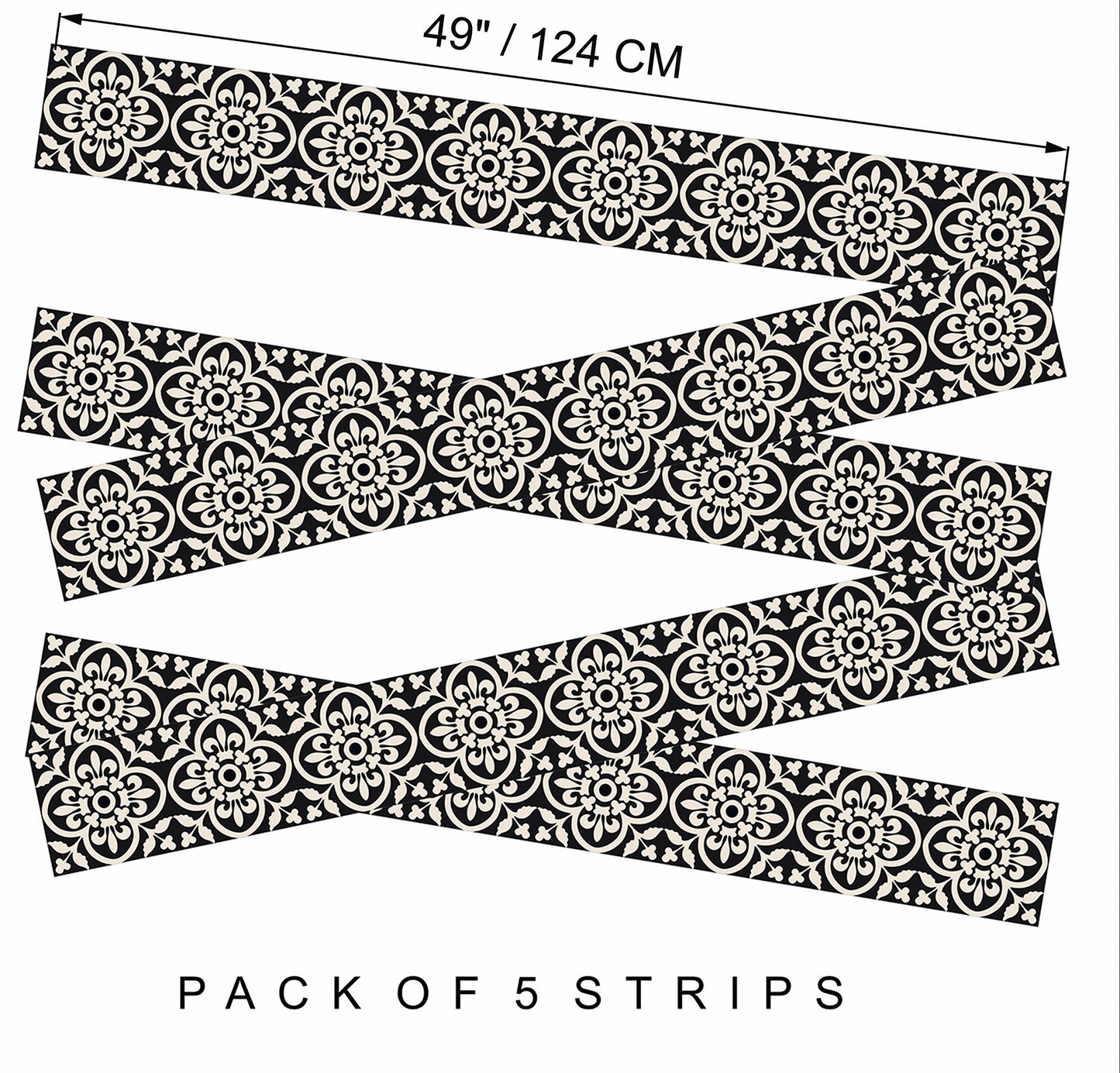Encaustic Stair Strips