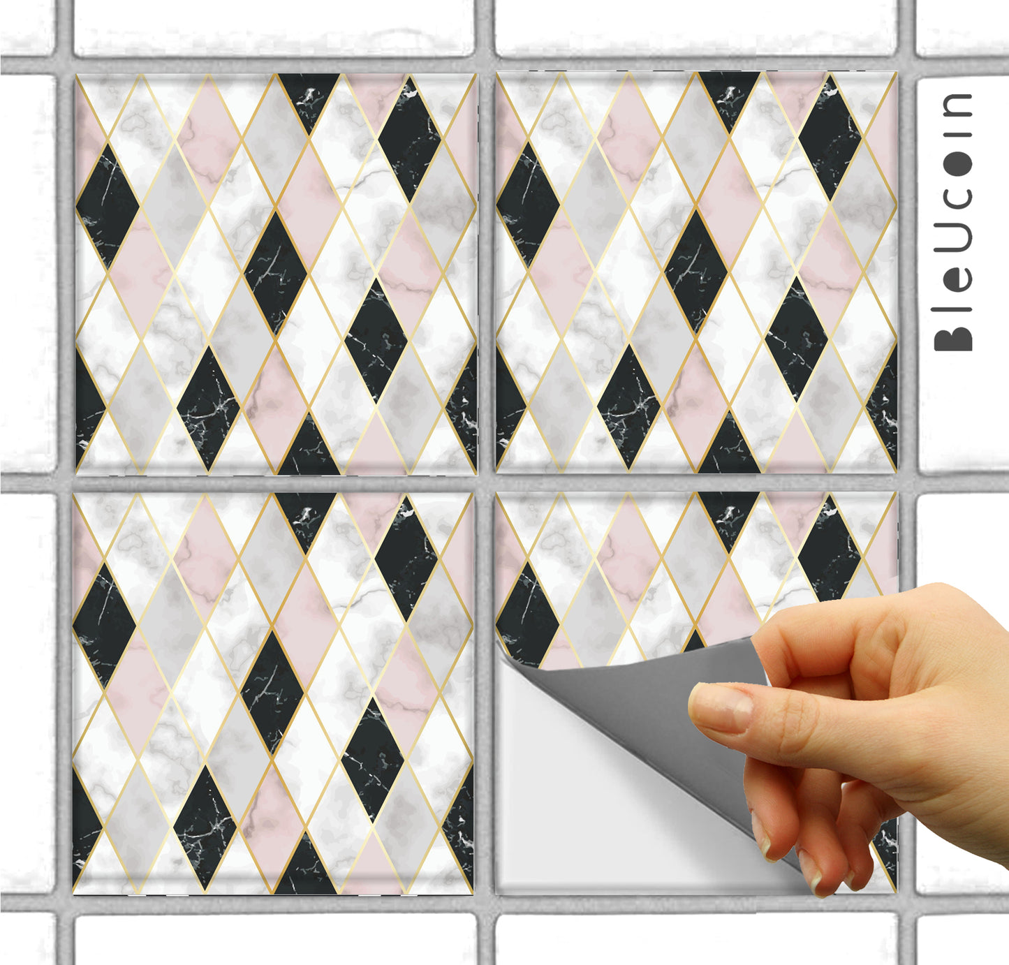 Rhombus Peel & Stick Tile