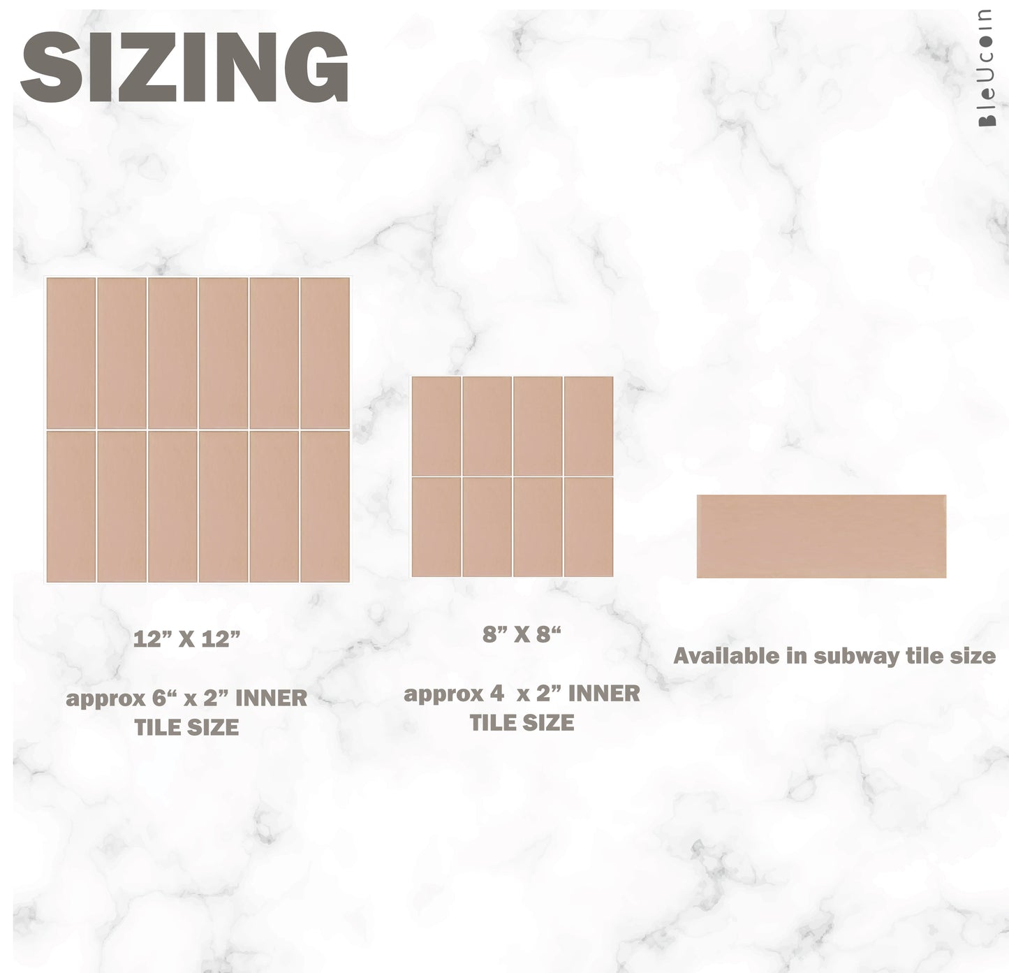 Blush Subway Peel & Stick Tile