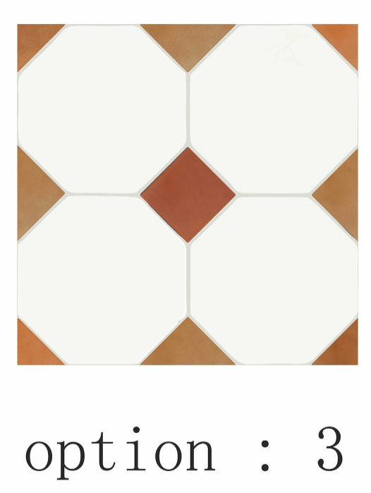 Custom Order for Carly - 48 pcs in Option 3 and 21 pcs in Regular Warsaw - No Grouts - Anti Slip - 13" x 13"