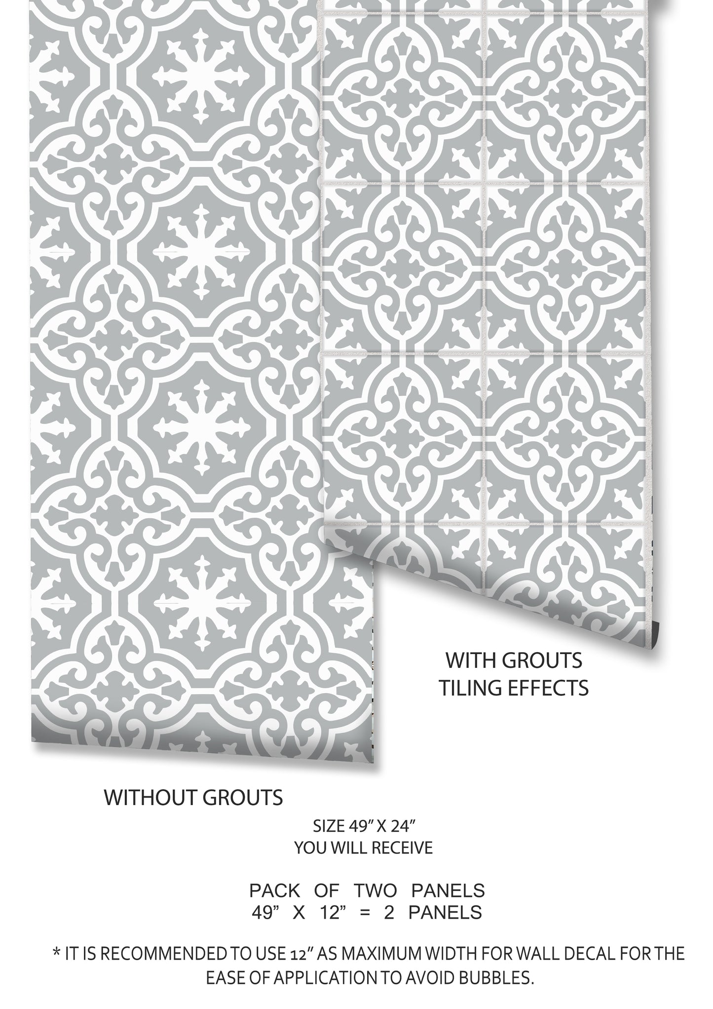 Fossil Peel & Stick Anti-Slip Flooring