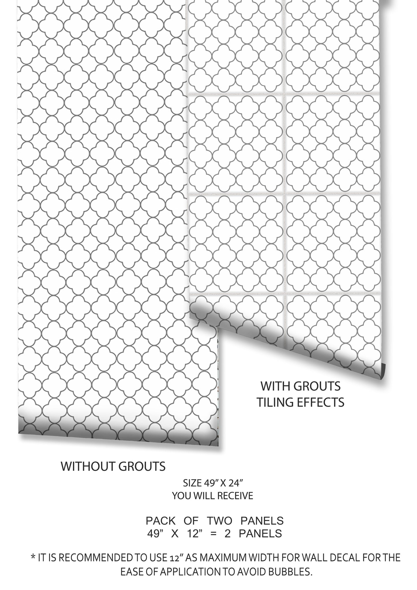 Quatrefoil Peel & Stick Tile