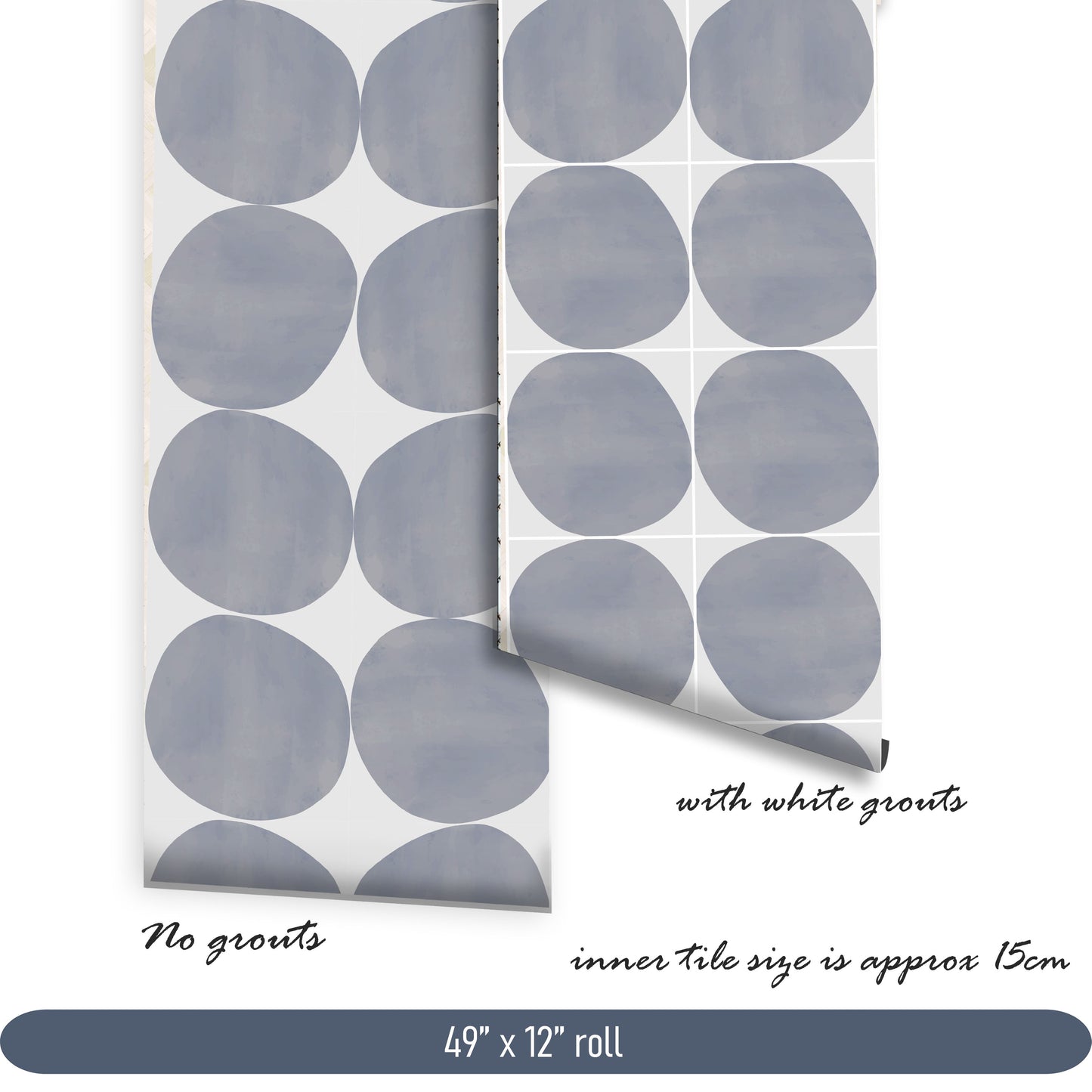 Ravelloe Twilight Premium Peel and Stick Floor Tile Stickers | Removable, Renter friendly with Anti-Slip finish in sturdy 520 microns
