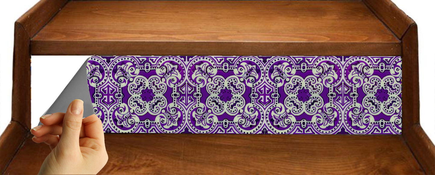 Aubergine Stair Strips