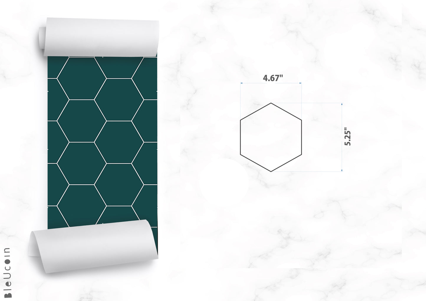 Hex Lincoln Peel & Stick Tile