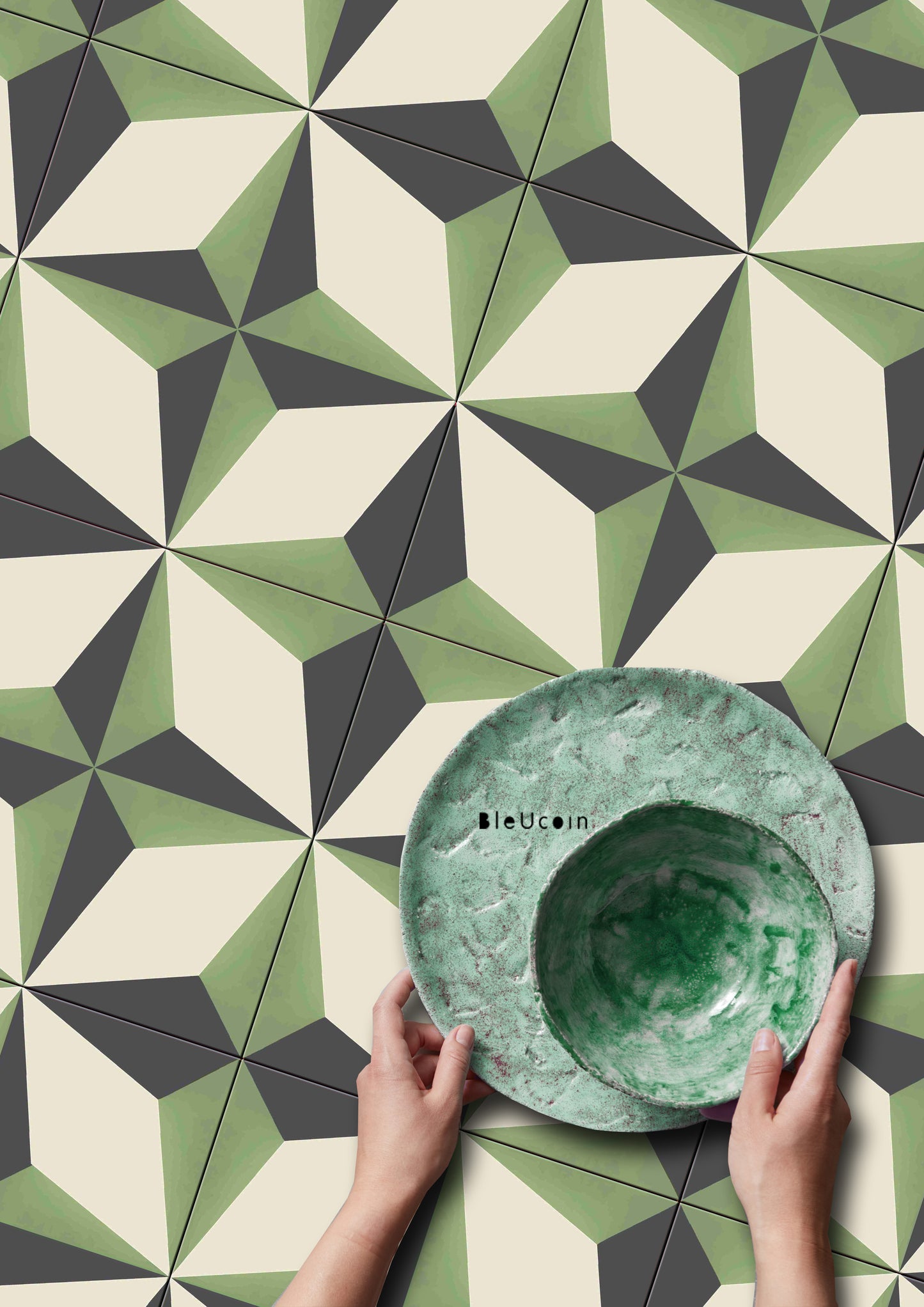 Charleston Sage Peel & Stick Tile