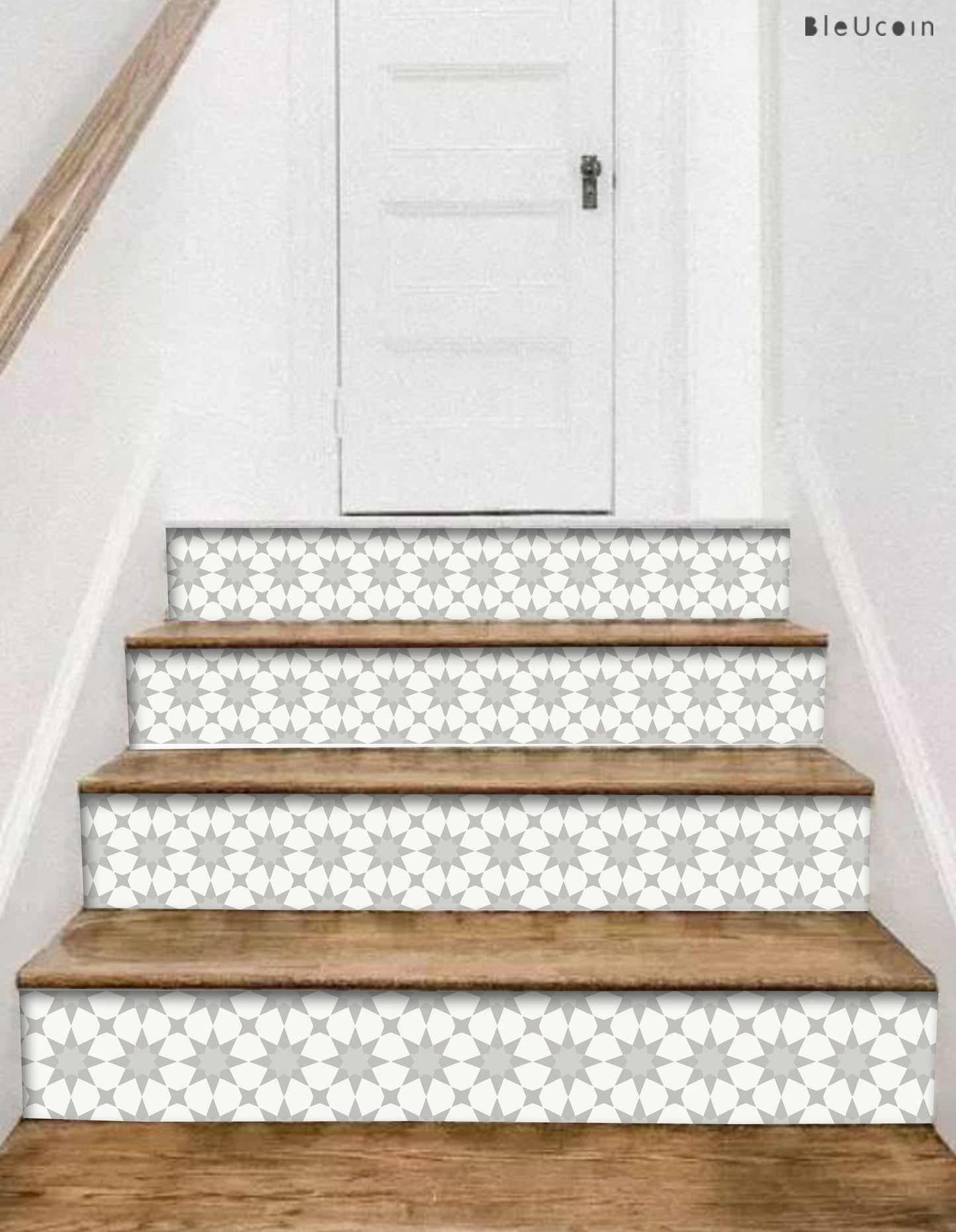 Pacific Grey Peel & Stick Tile Decal