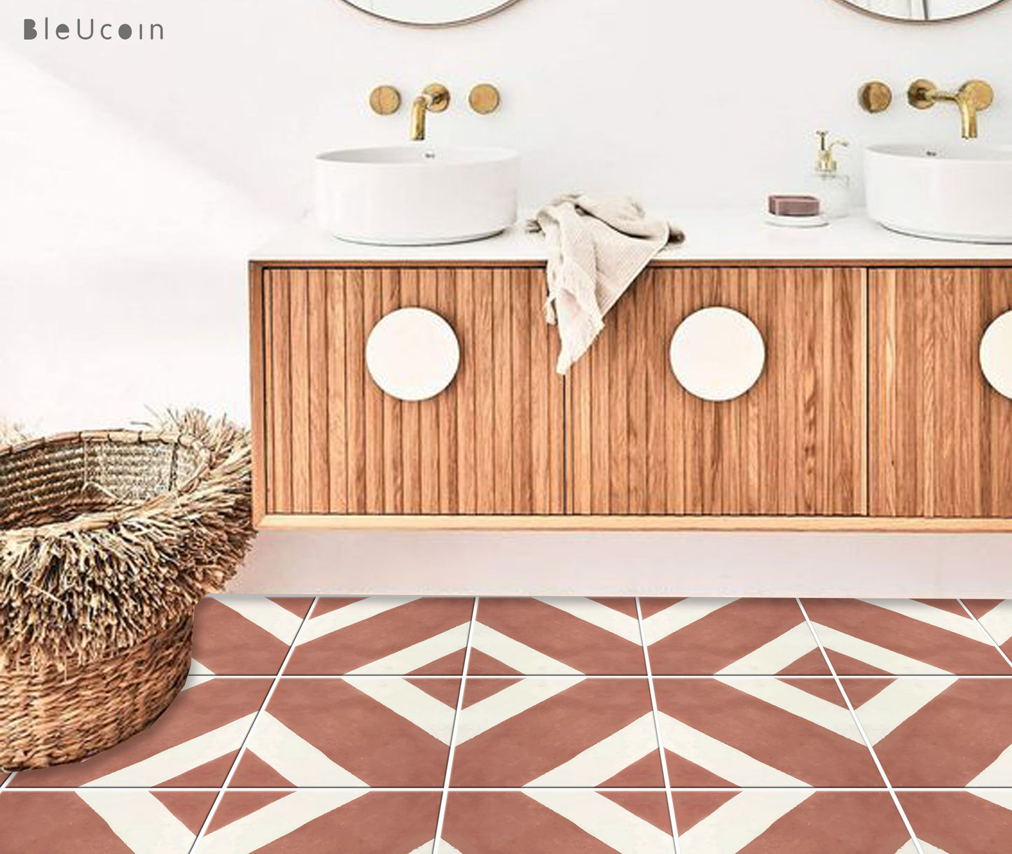Chittor Rust Peel & Stick Tile