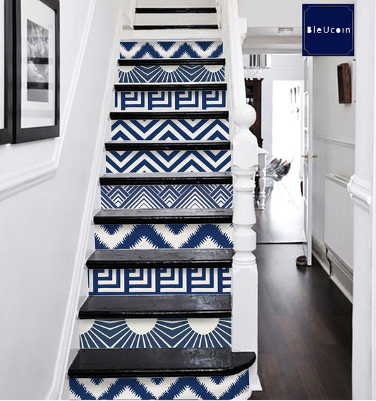 Pushkar Blue Stair Strips