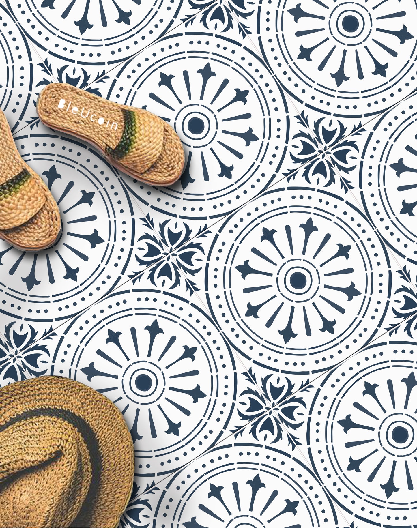 Naples Navy Peel & Stick Tile