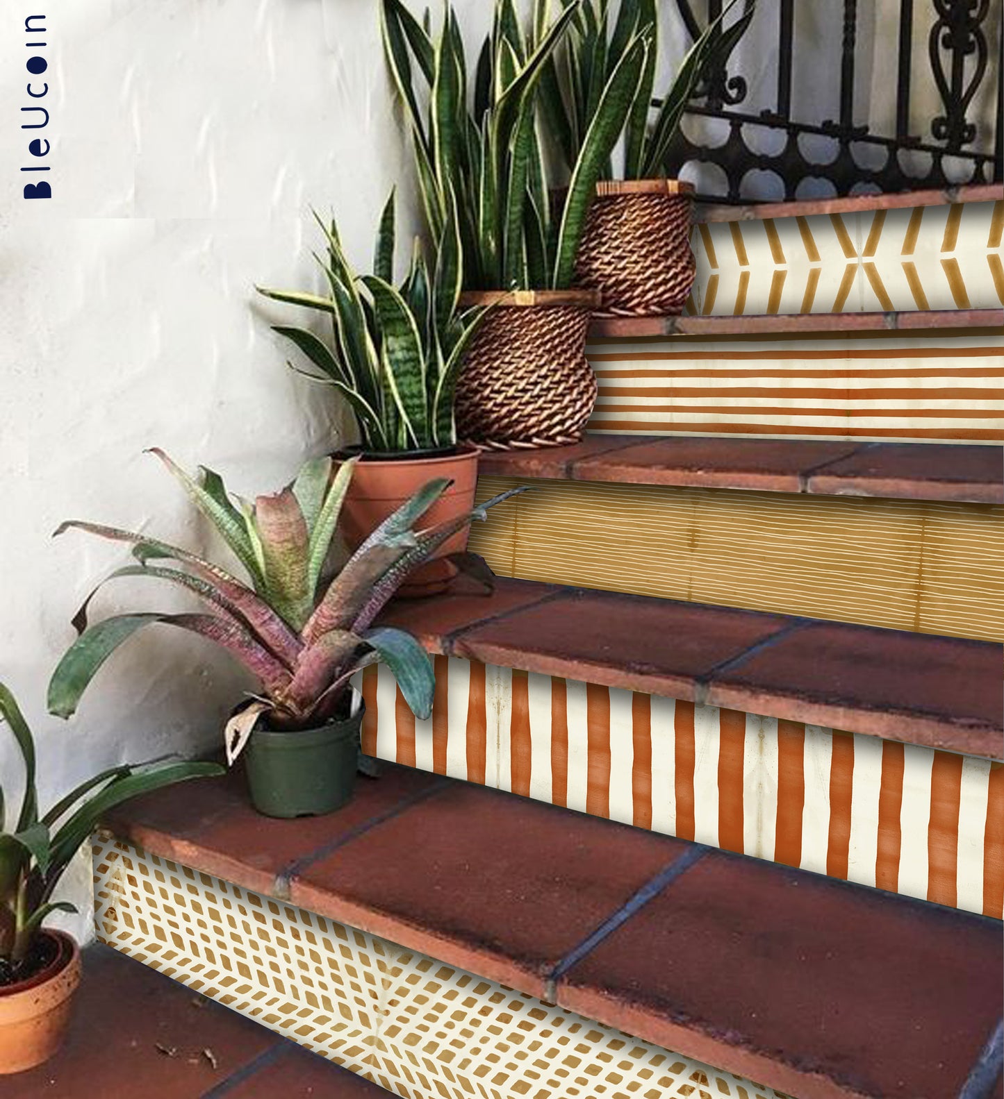 Hanover Brick Stair Riser 6"x 49" - 5 Strips