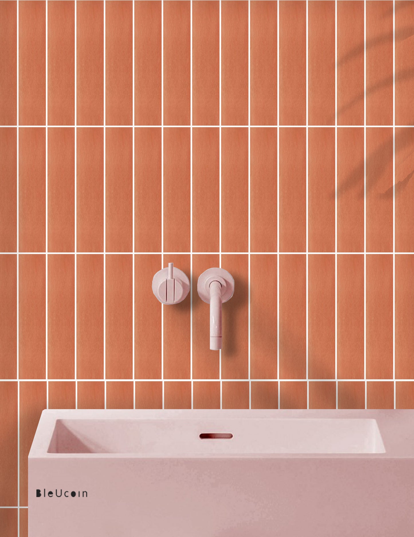 Ginger Subway Peel & Stick Tile