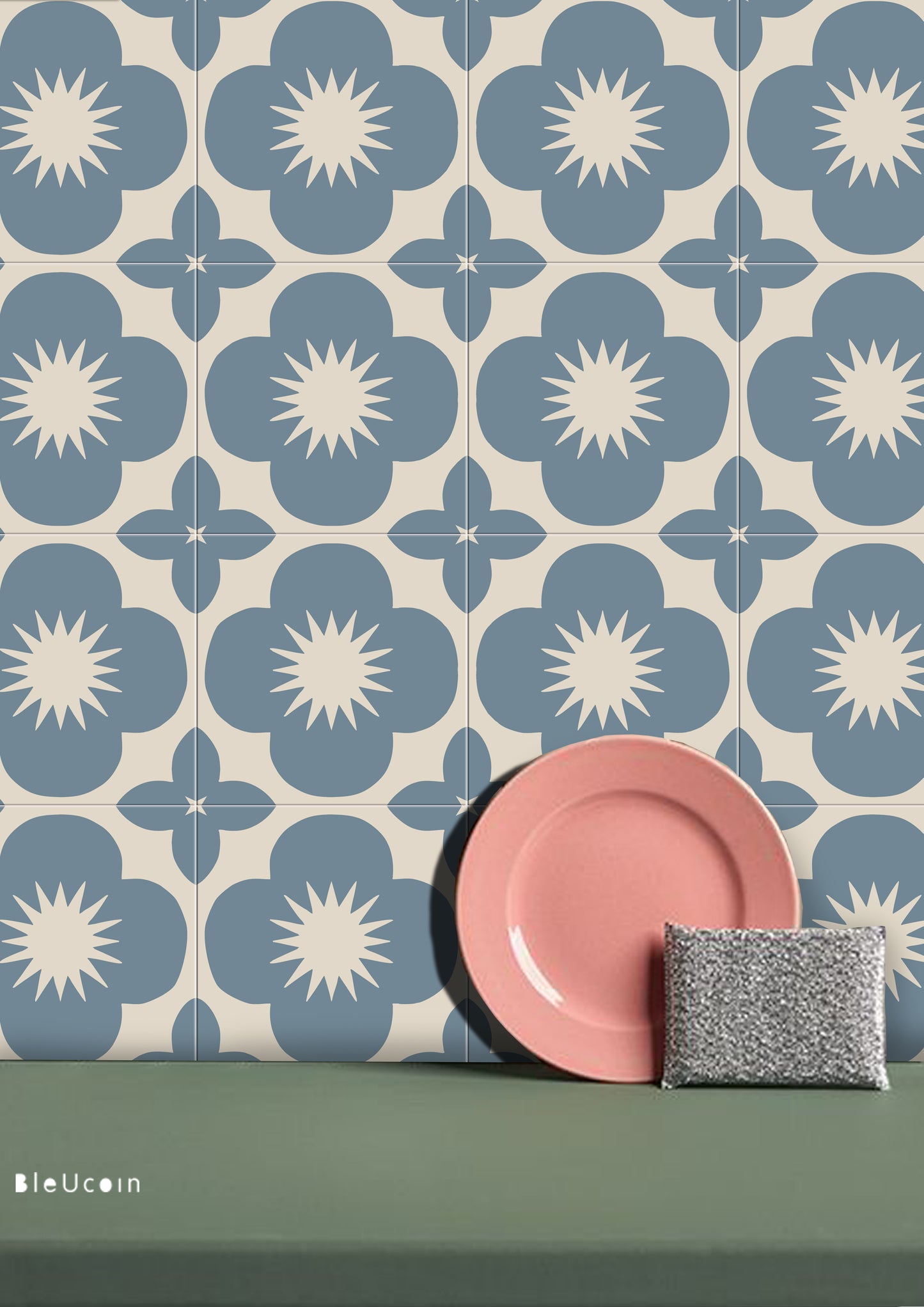 Sakura Ocean Peel & Stick Tile