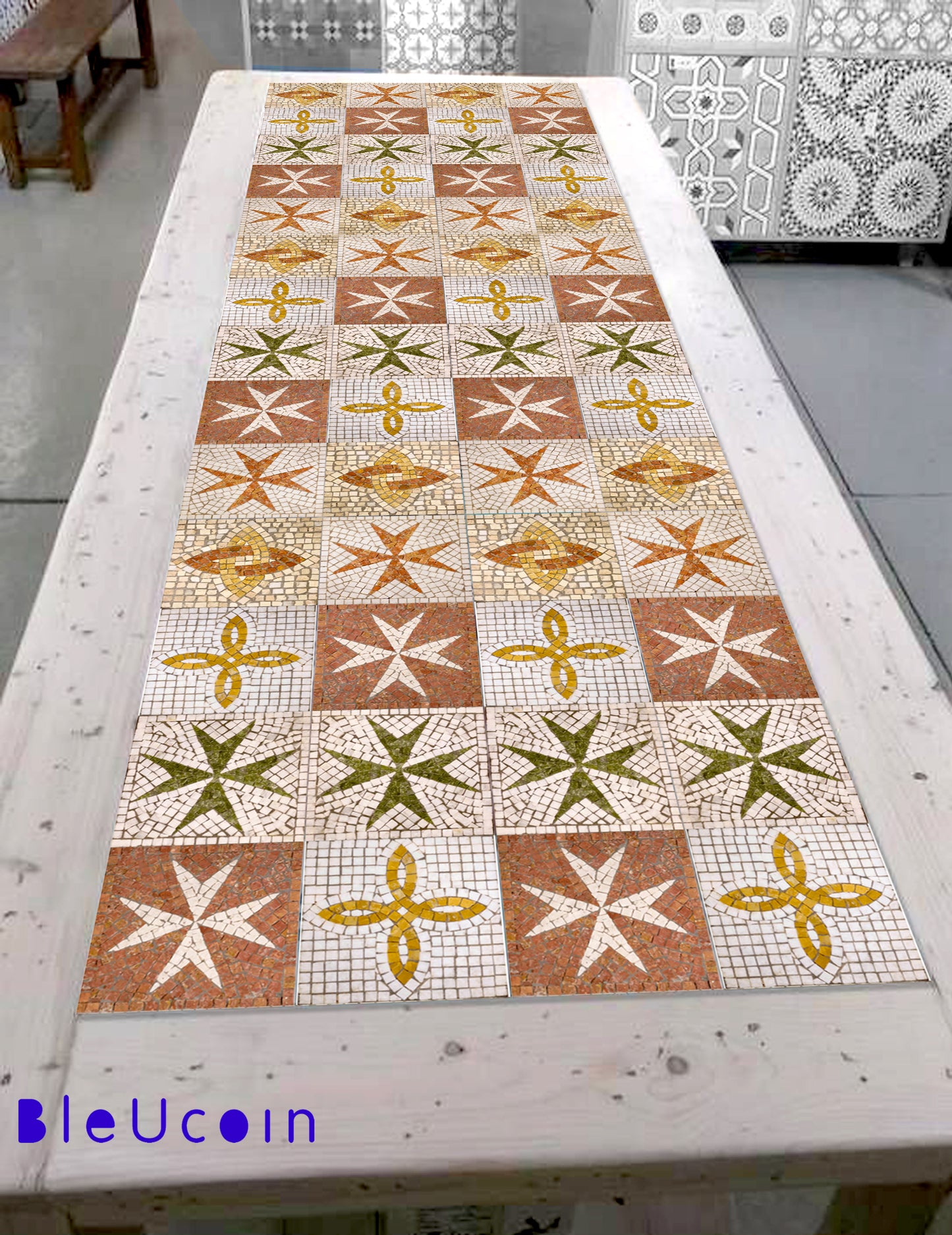 Earthy Tones Mosaic Peel & Stick Tile