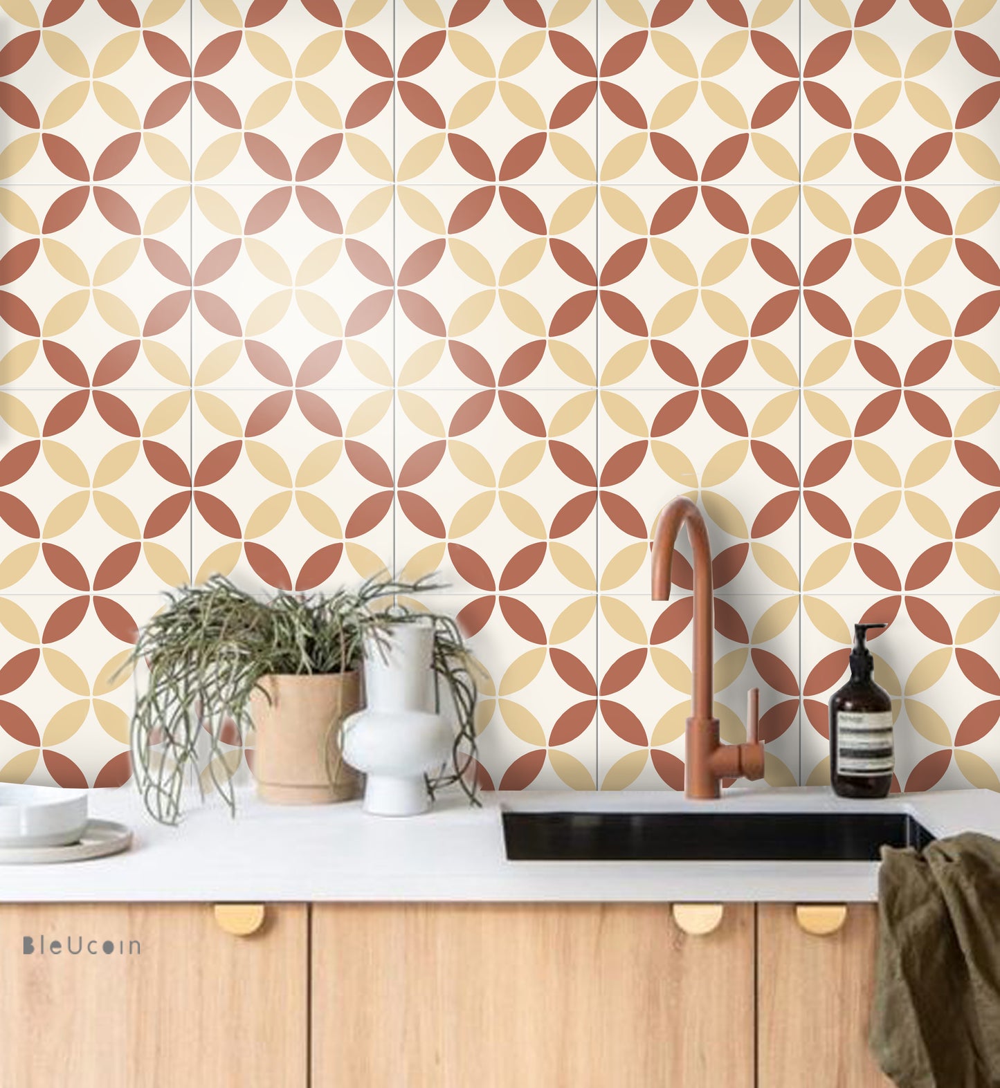 Barcelona Rust Peel & Stick Tile