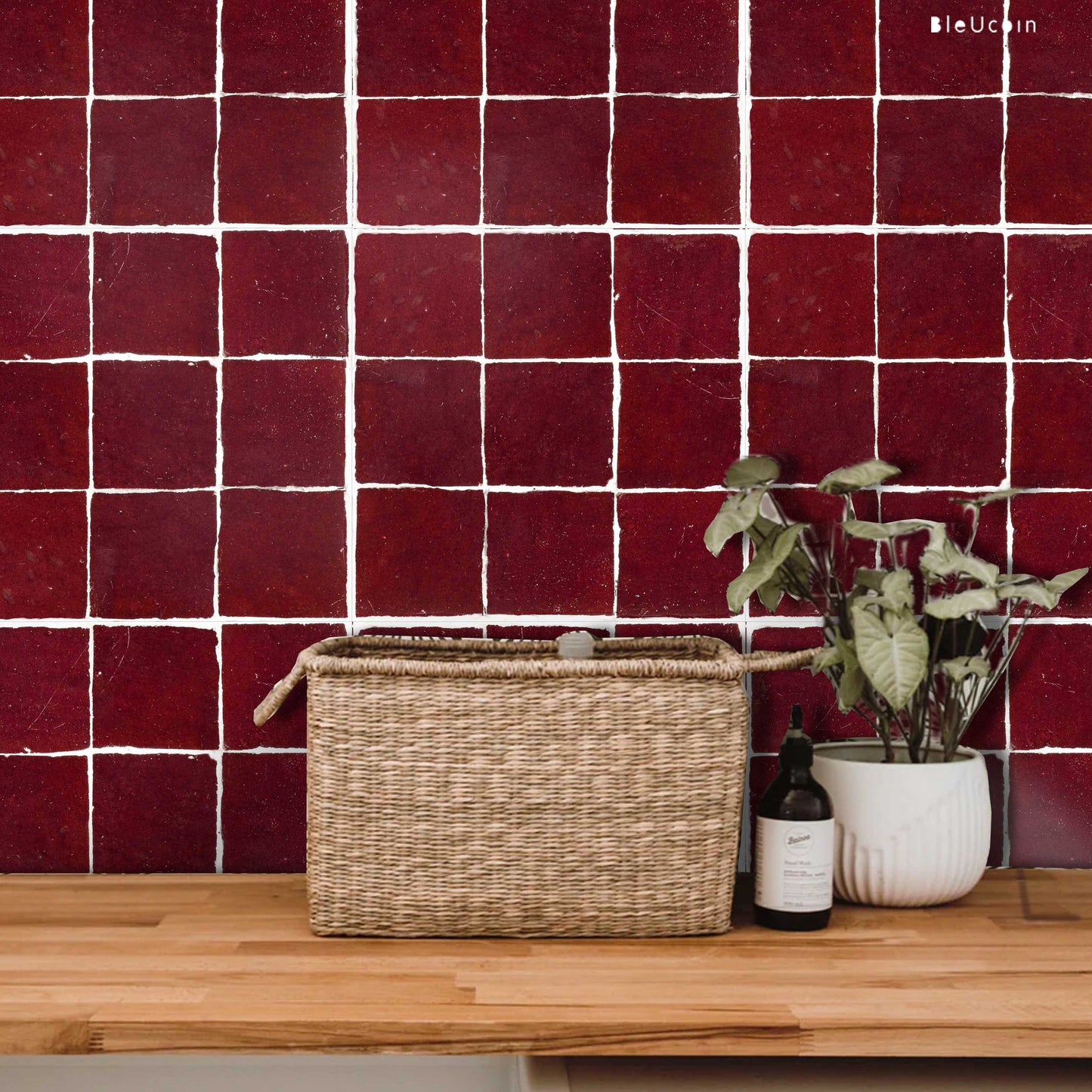 Oxblood Peel & Stick Tile