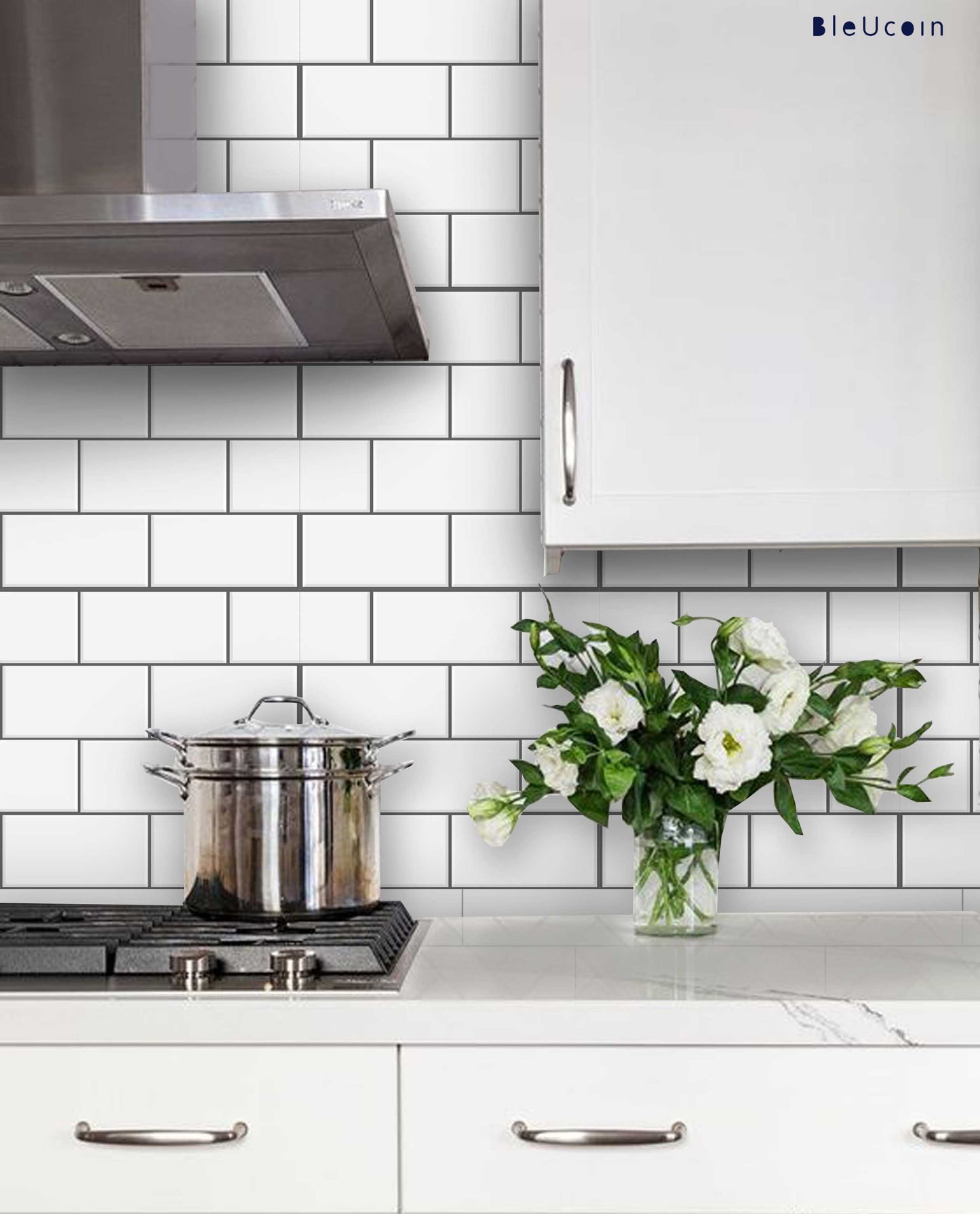 Off white Subway Peel & Stick Tile