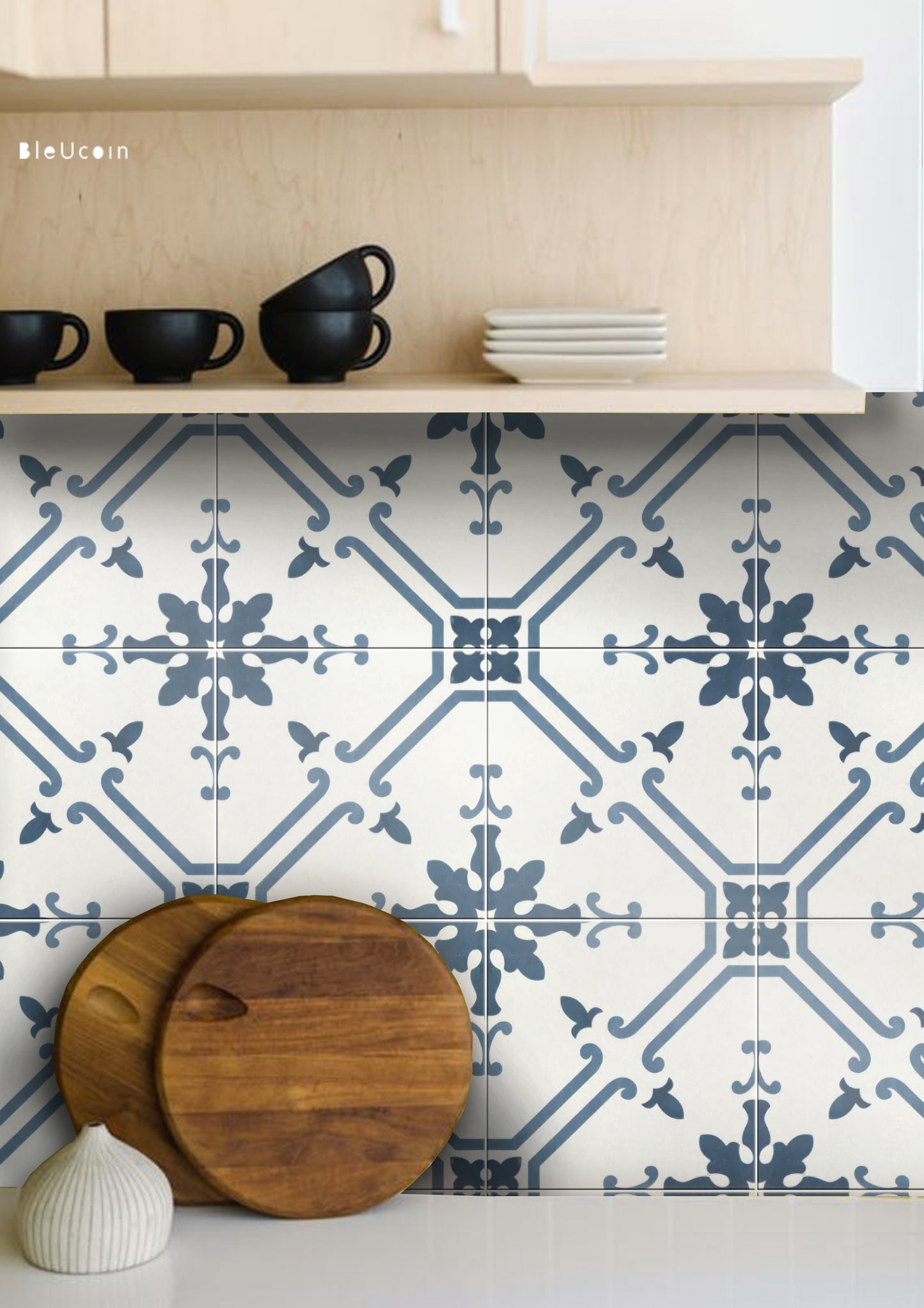 Prescott Sea Peel & Stick Tile
