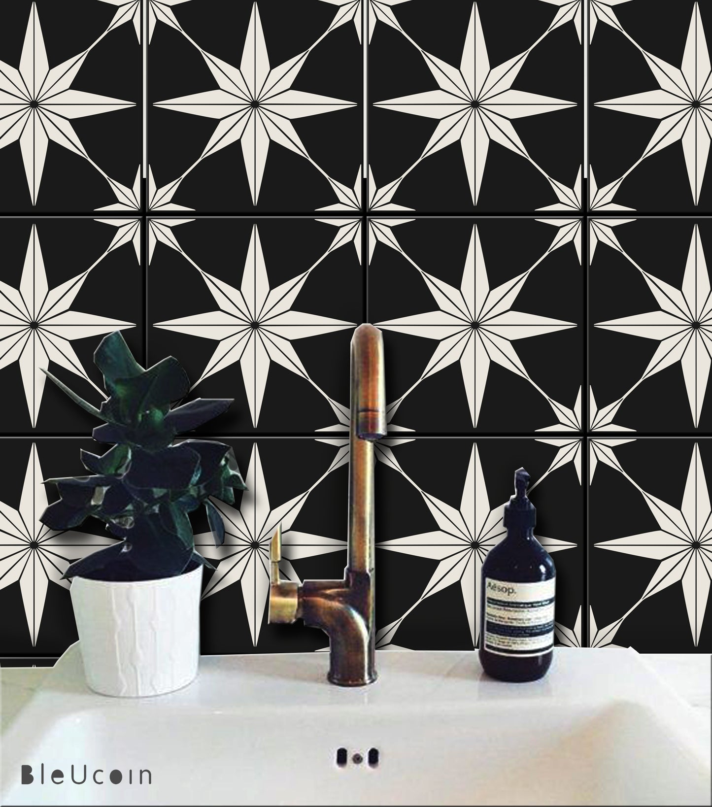 Positano Lignite Peel & Stick Tile