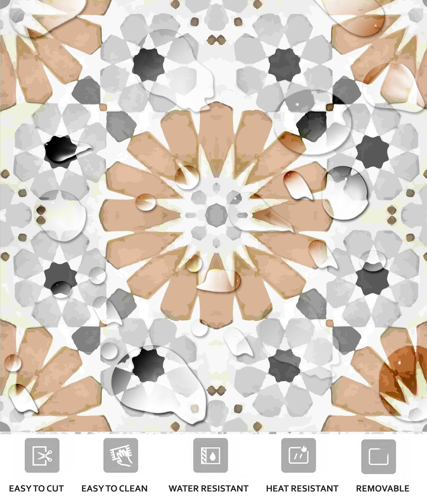 Ivora Muted Peel & Stick Anti-Slip Flooring