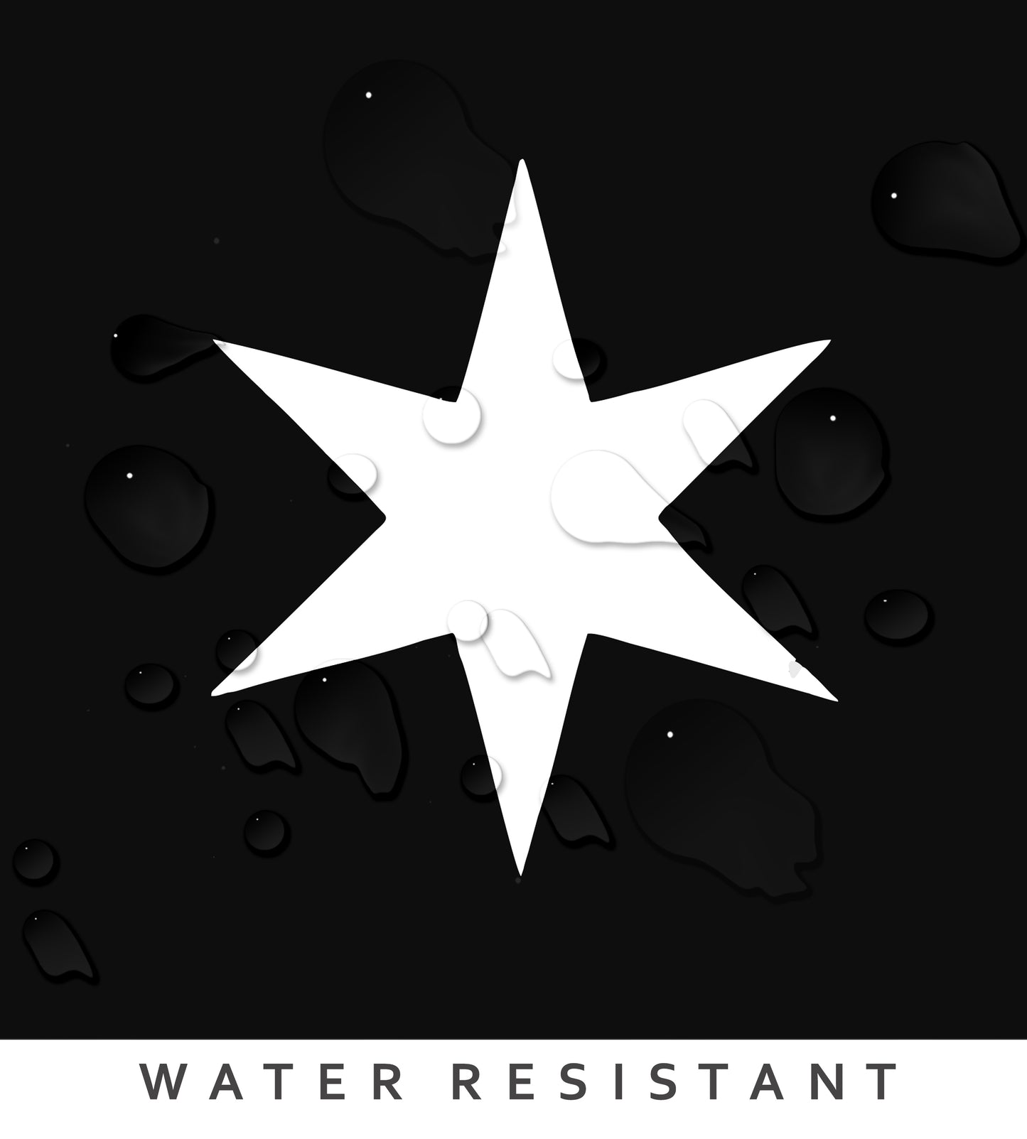 Star Black Premium Peel and Stick Floor Tile Stickers | Removable, Renter friendly with Anti-Slip finish in sturdy 520 microns