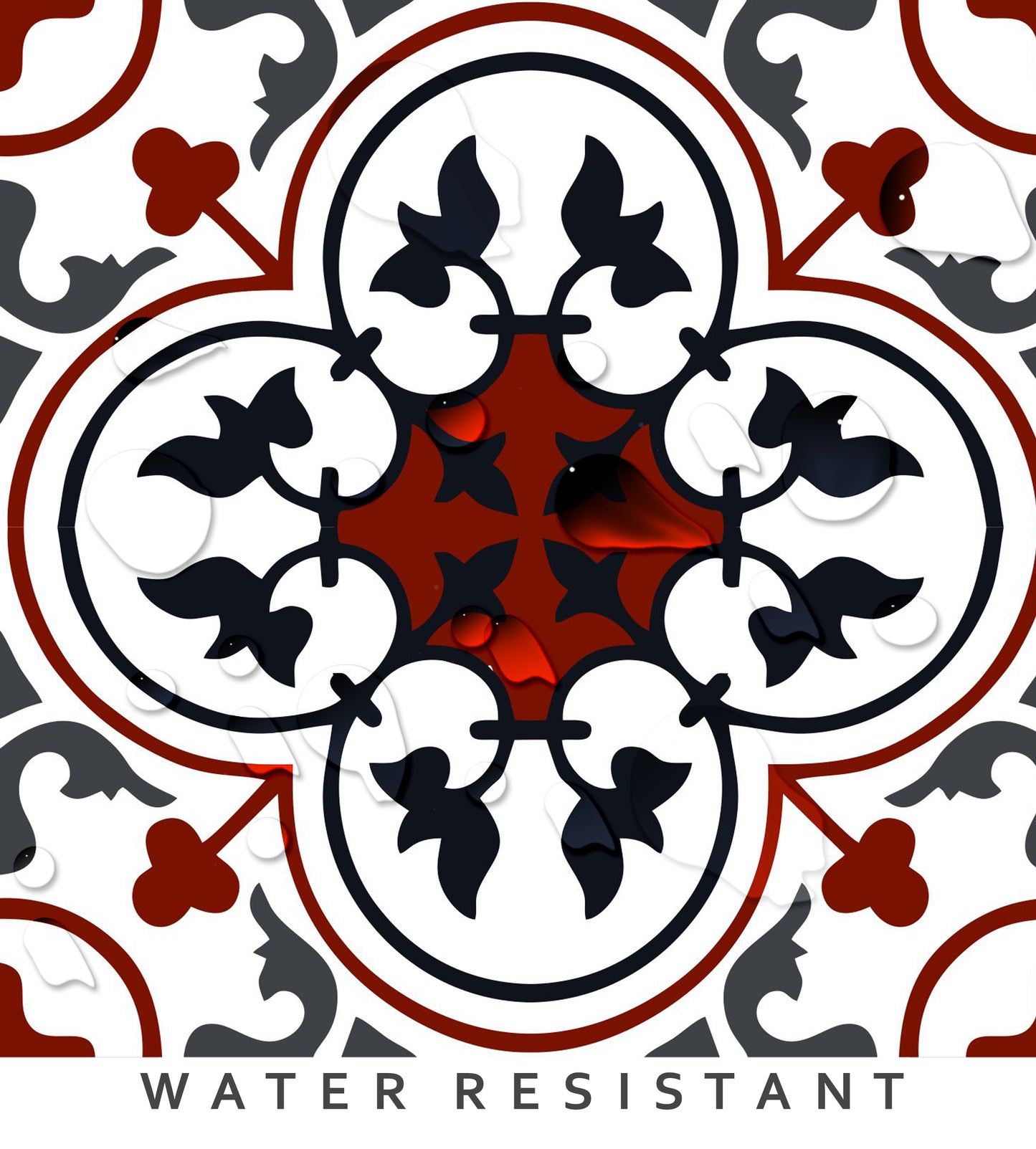 Oxred Peel & Stick Tile
