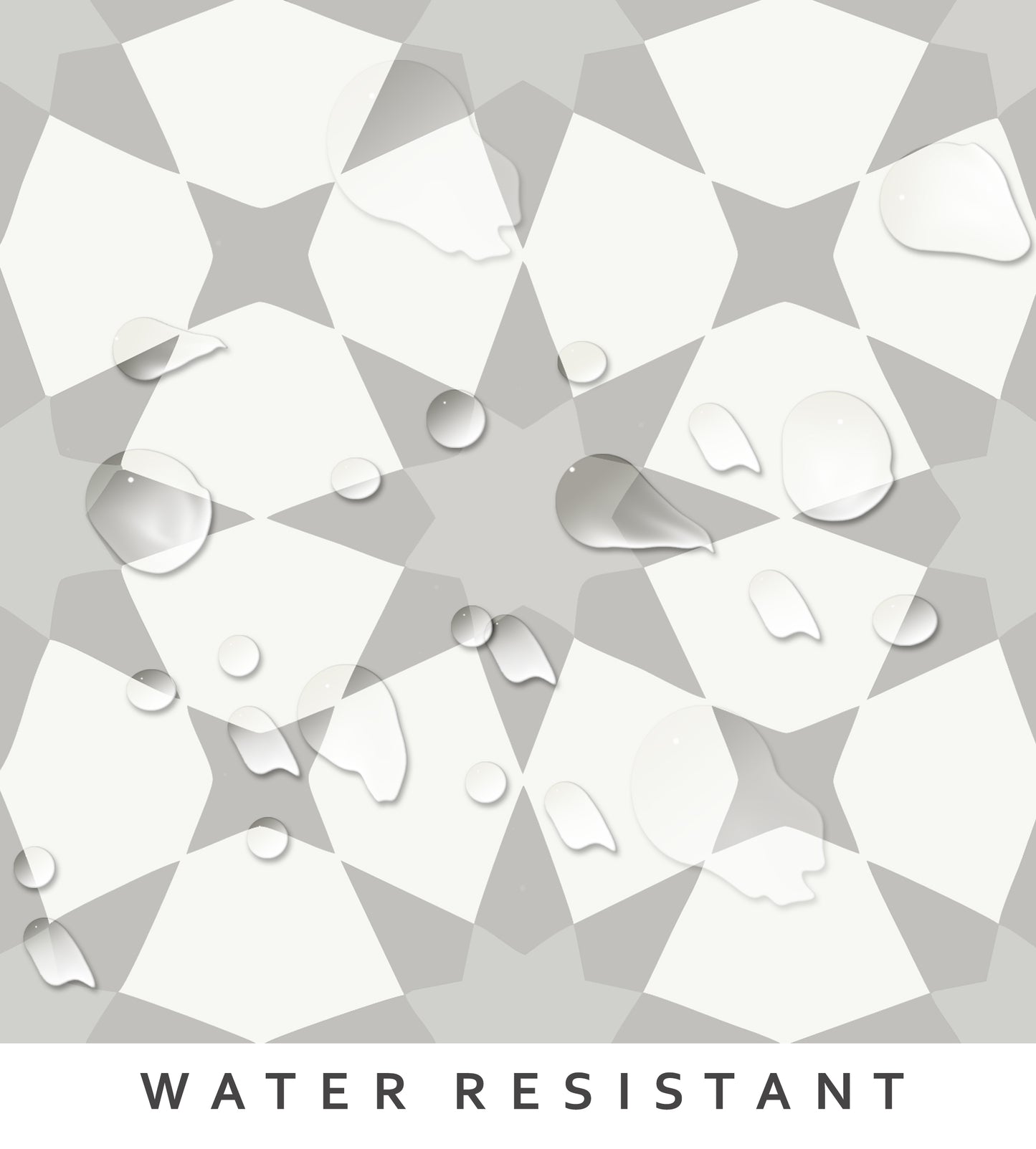 Pacific Grey Peel & Stick Tile Decal