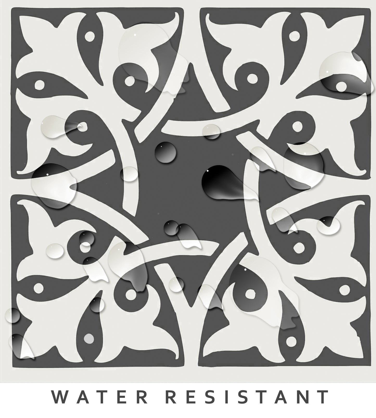 Budapest Premium Peel and Stick Floor Tile Stickers | Removable, Renter friendly with Anti-Slip finish in sturdy 520 microns