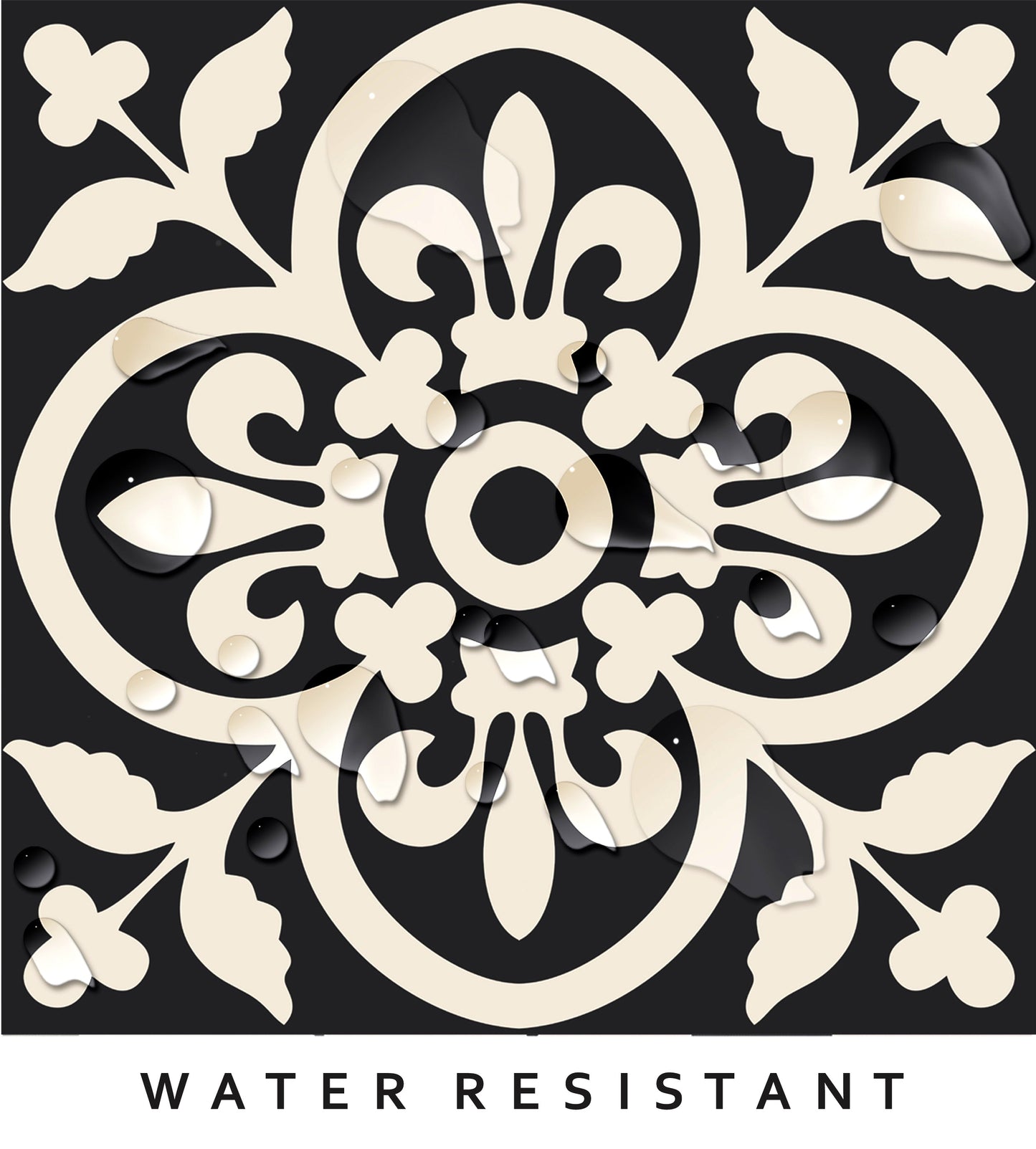 50% DISCOUNT - Encaustic Bay 4" x 4" - 42 Pcs