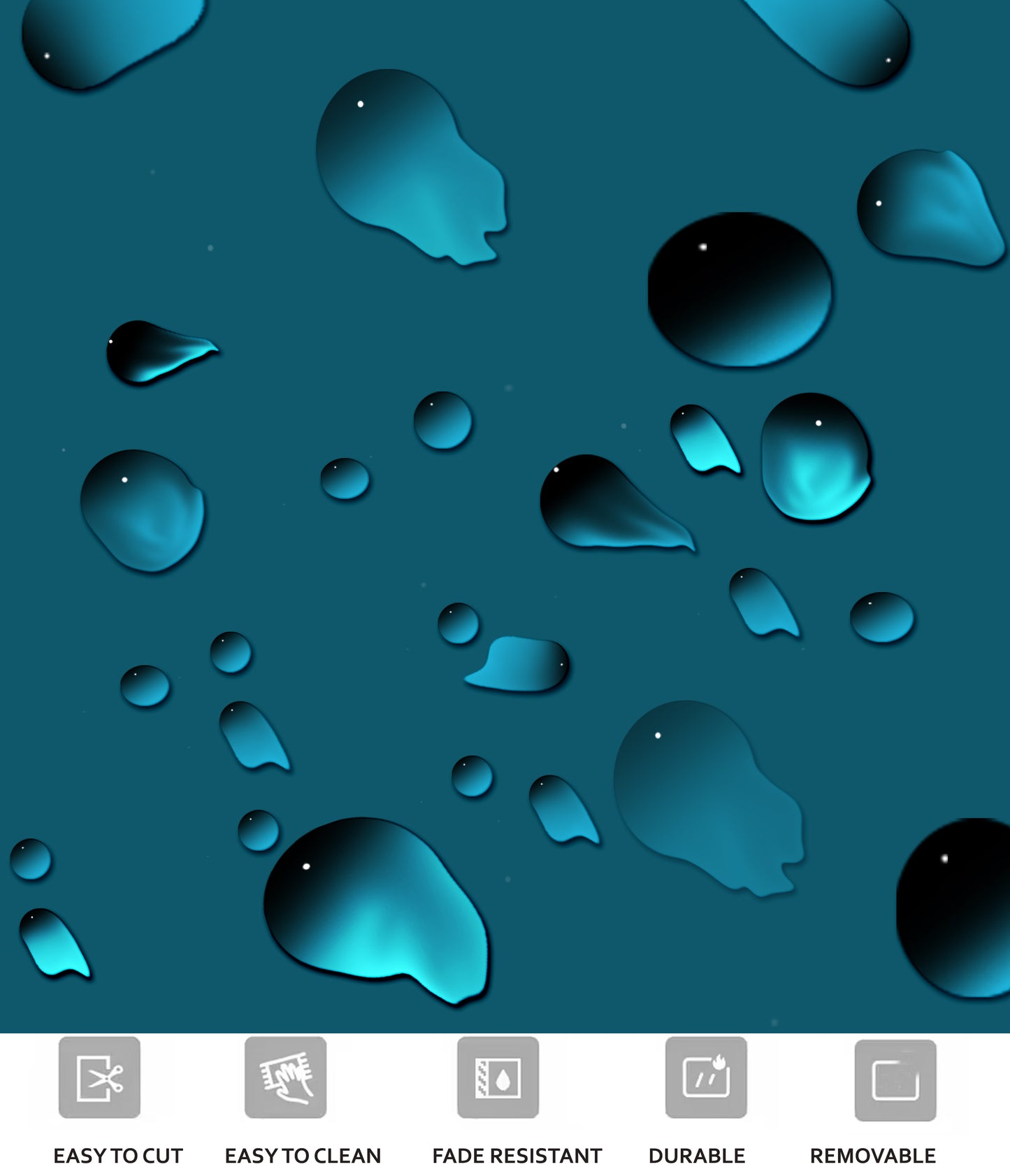 Yale & Sky Checker Premium Peel and Stick Floor Tile Stickers | Removable, Renter friendly with Anti-Slip finish in sturdy 520 microns