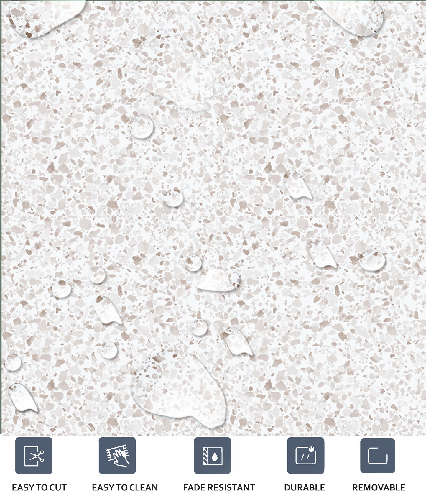 50% DISCOUNT - Quebec Terrazzo 11.50" x 11.50" - 40 pcs Matt