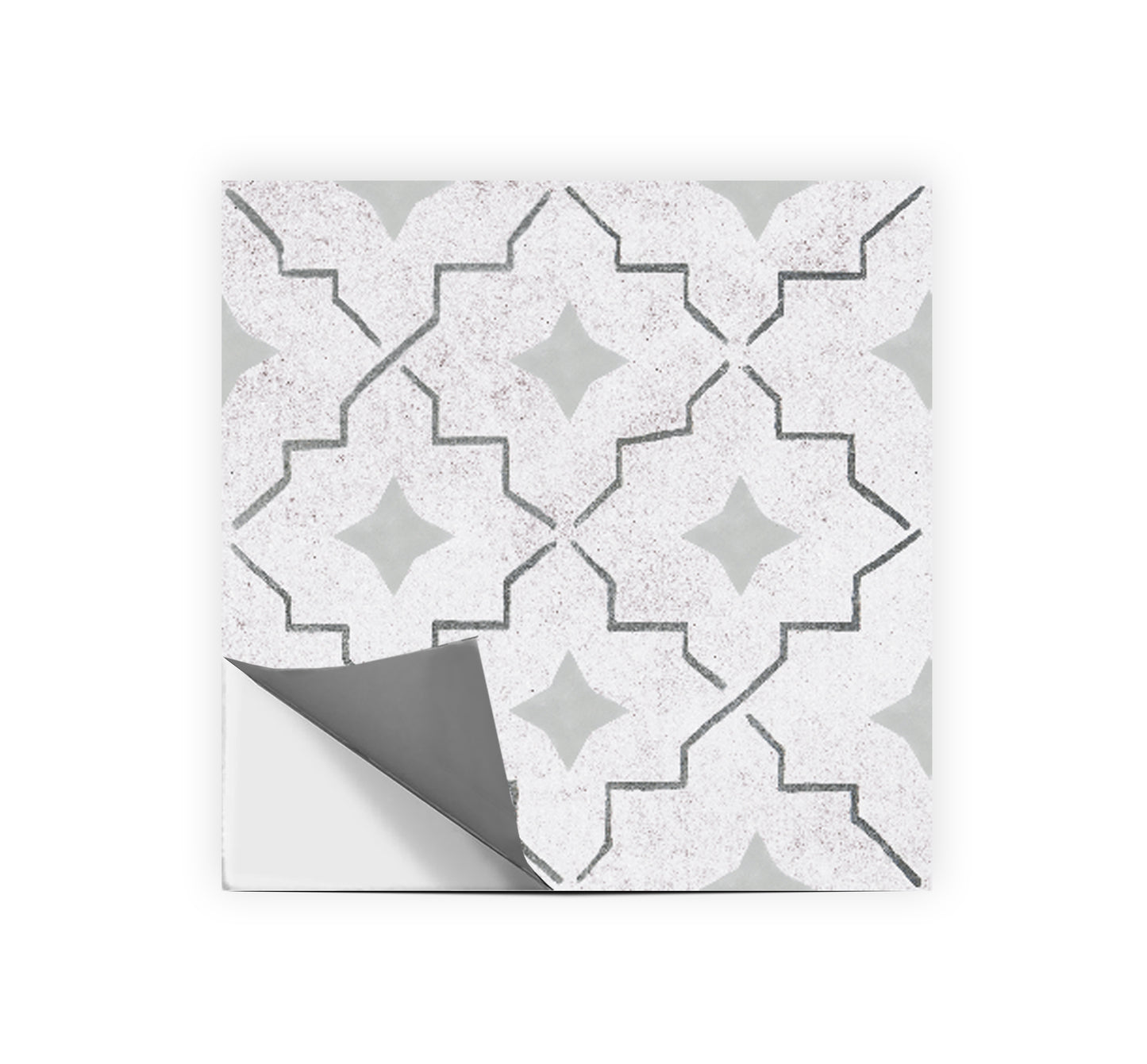Cannes Light Premium Peel and Stick Floor Tile Stickers | Removable, Renter friendly with Anti-Slip finish in sturdy 520 microns