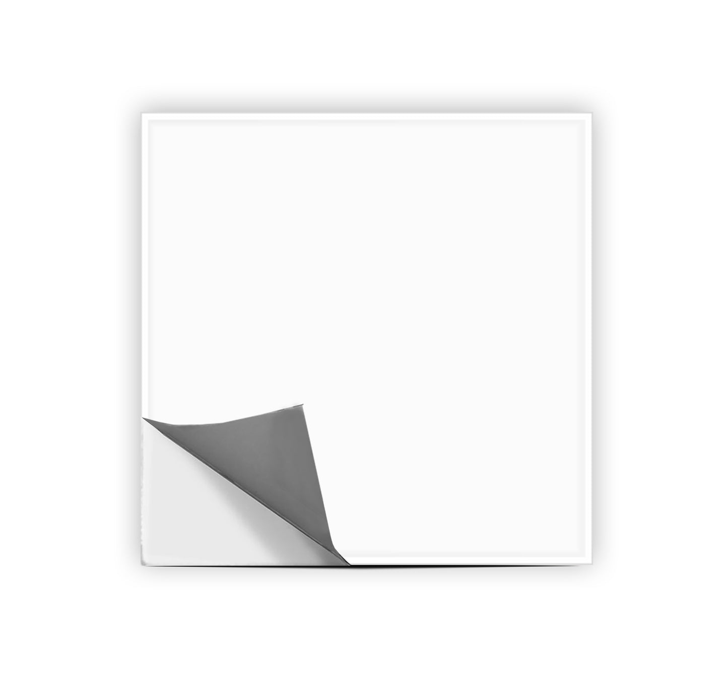 50% DISCOUNT- White 4.25" x 4.25" - 42 pcs Glossy