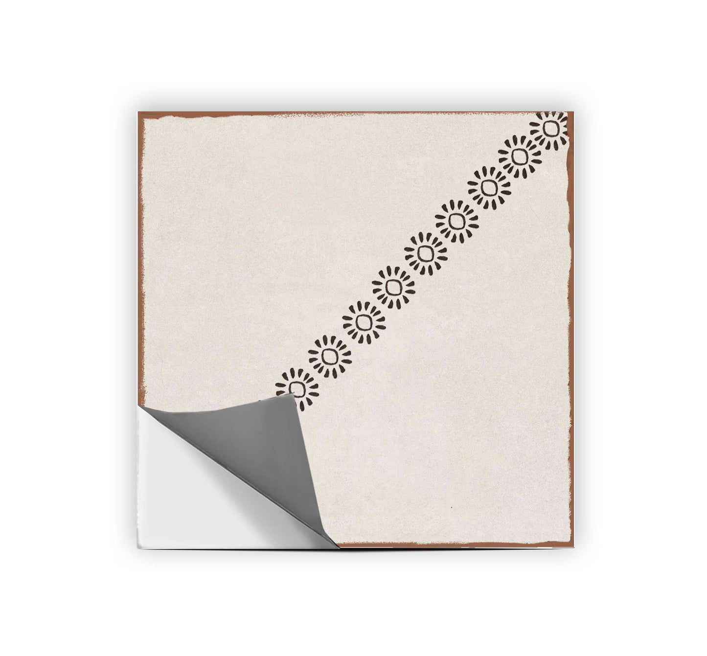 Nottingham Premium Peel and Stick Floor Tile Stickers | Removable, Renter friendly with Anti-Slip finish in sturdy 520 microns