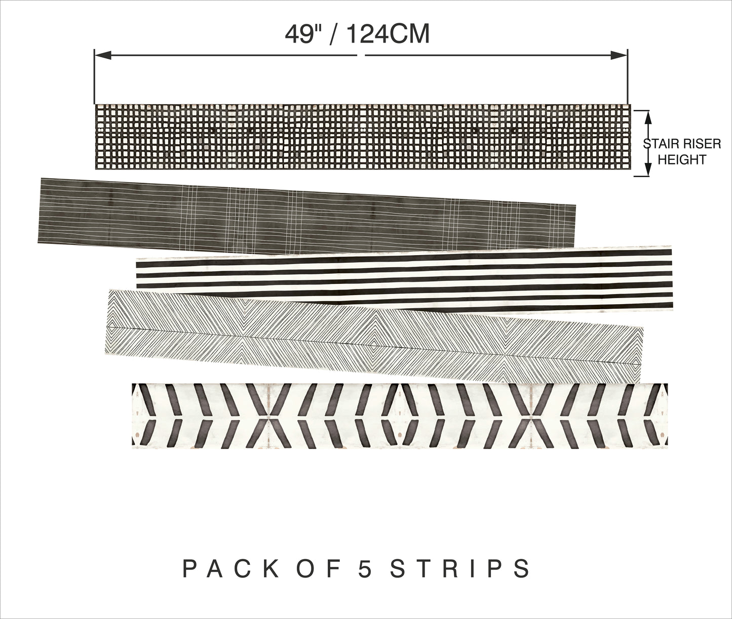 Hanover Grey Stair Strips