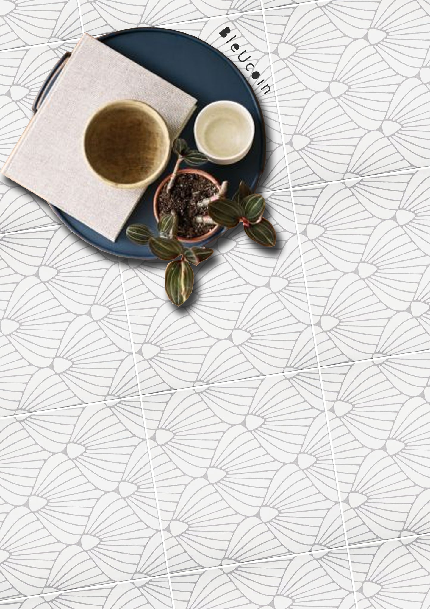 Prato Premium Peel and Stick Floor Tile Stickers | Removable, Renter friendly with Anti-Slip finish in sturdy 520 microns