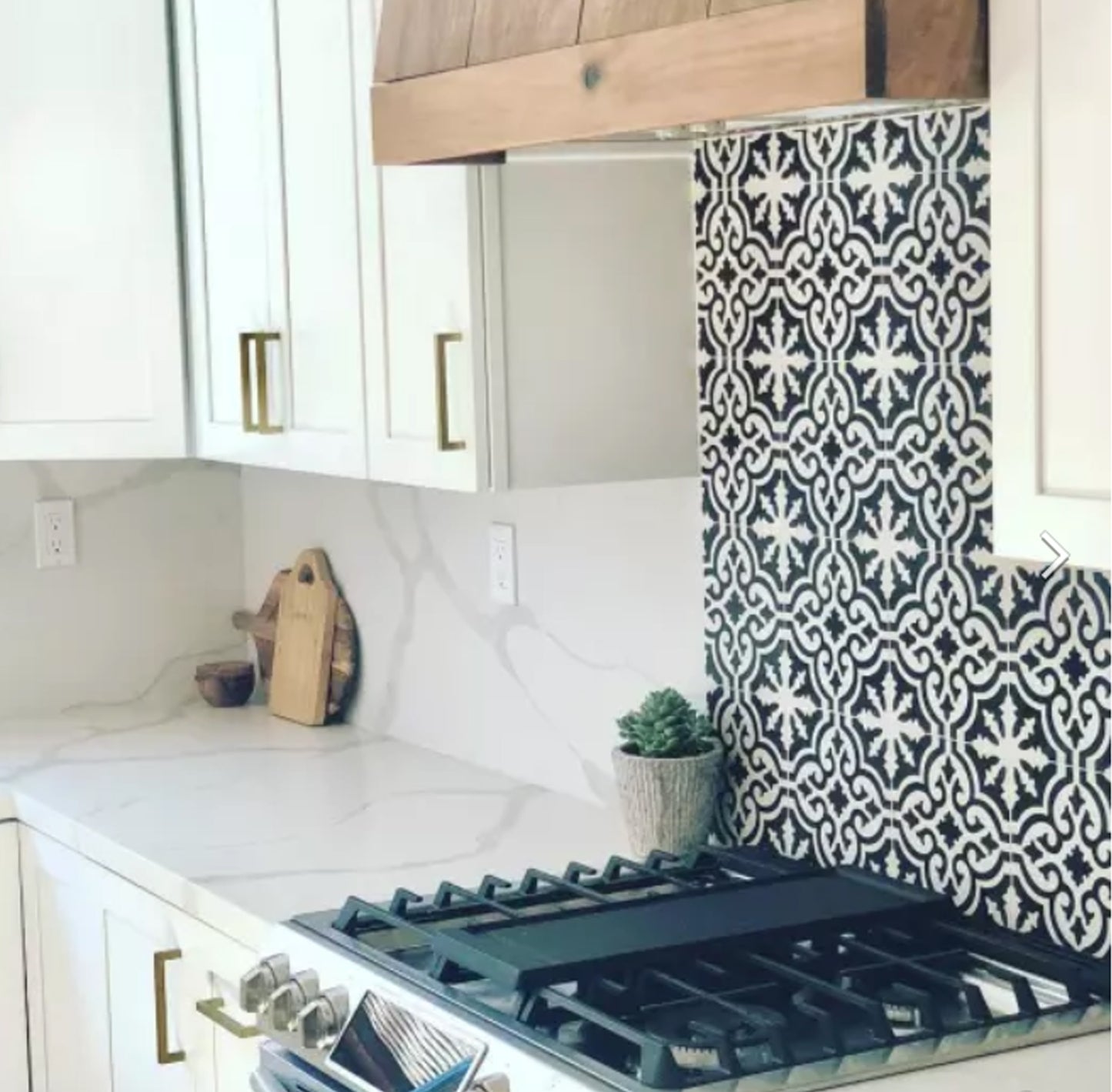 Meridian Charcoal Peel & Stick Tile