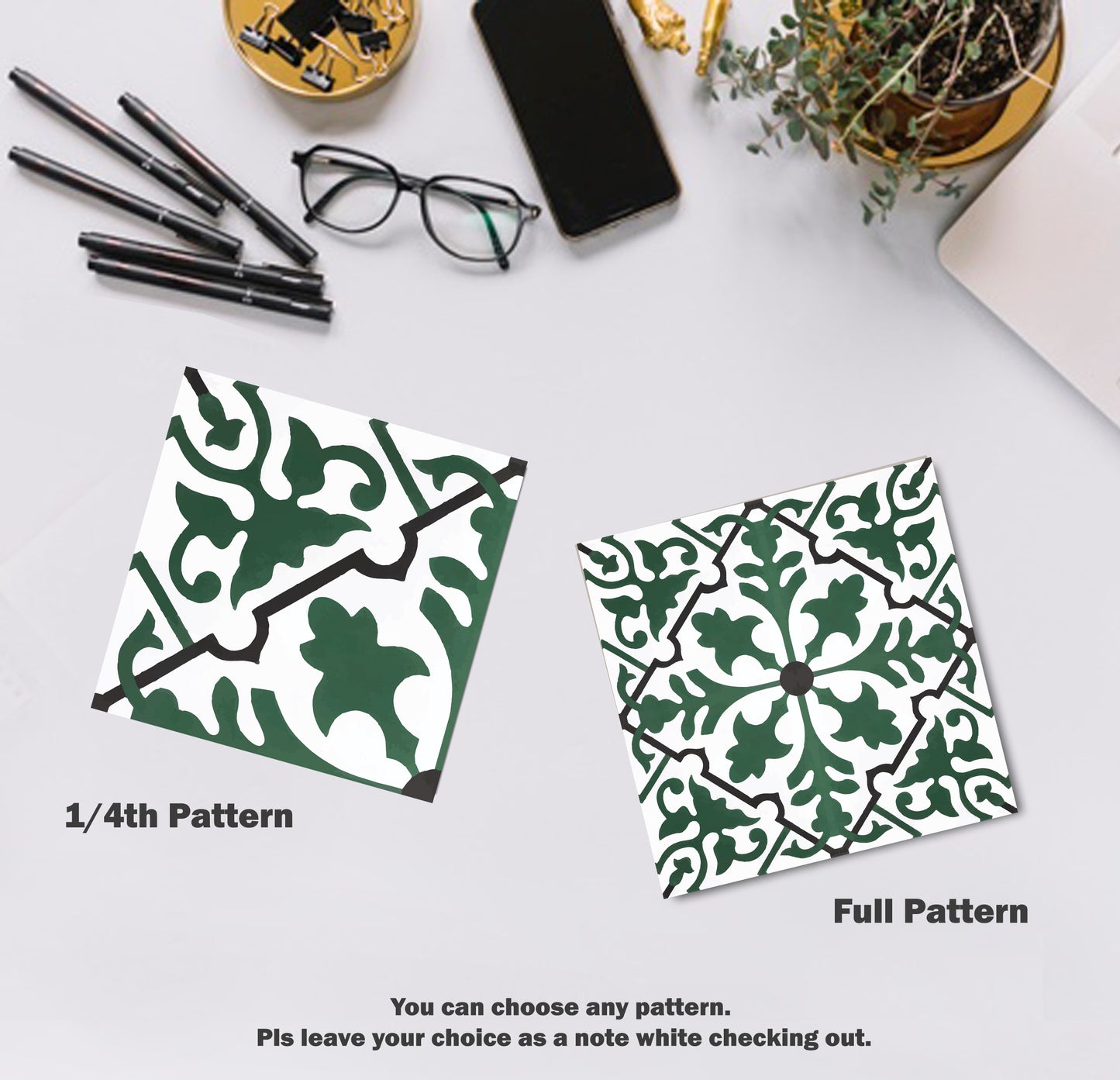 Bradford Premium Peel and Stick Floor Tile Stickers | Removable, Renter friendly with Anti-Slip finish in sturdy 520 microns